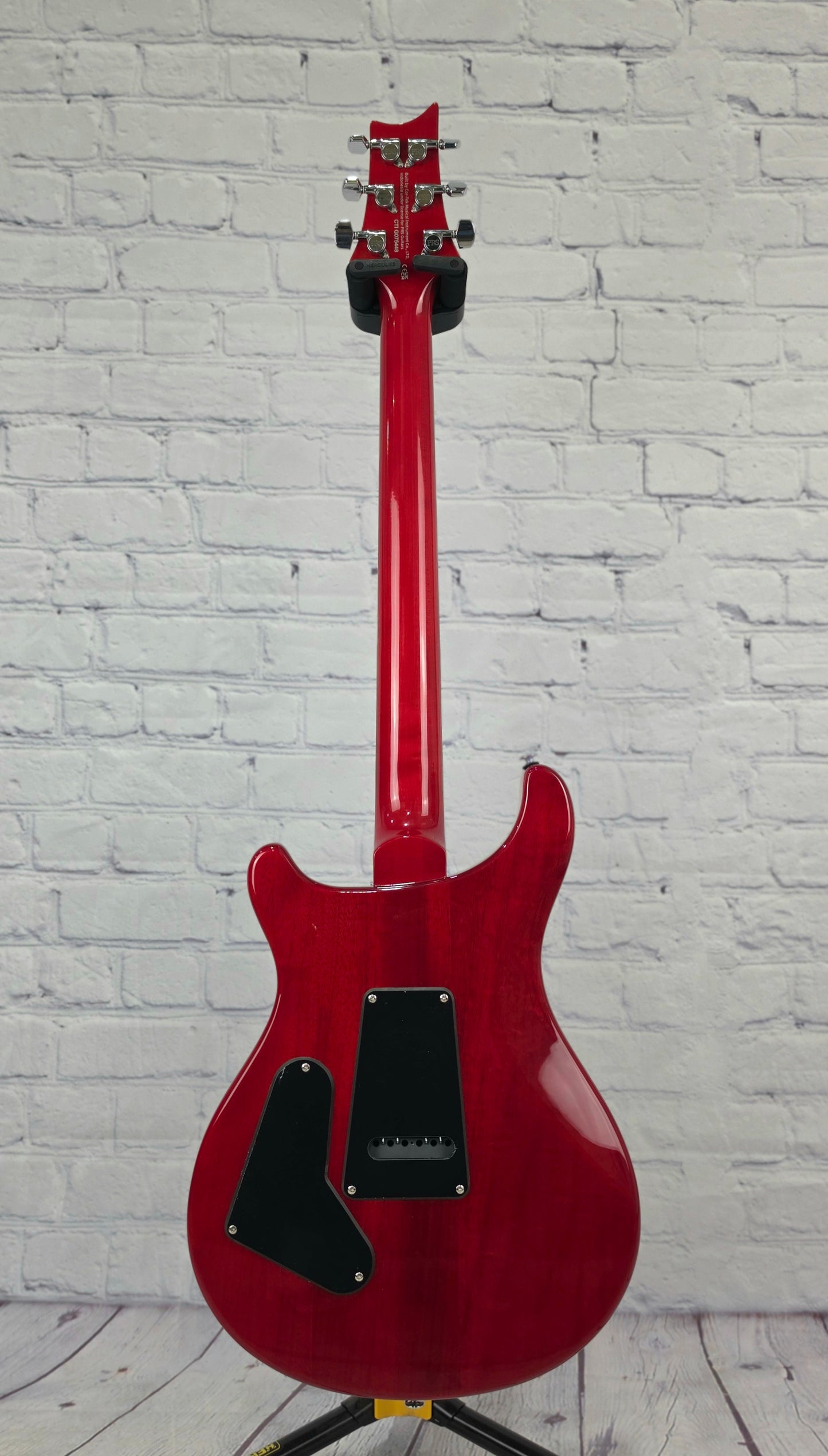DEMO Paul Reed Smith PRS SE Custom 24-08 Electric Guitar Charcoal Cherry Burst