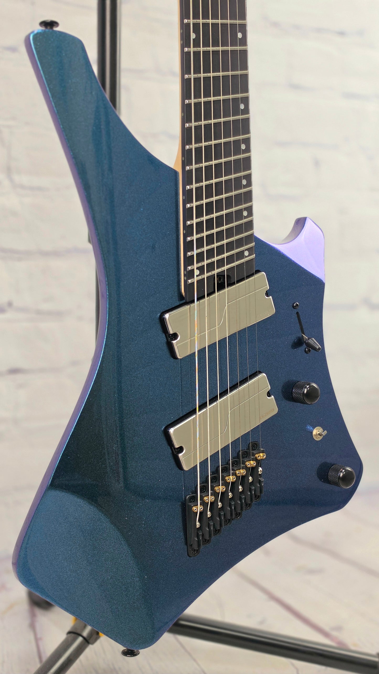 Ibanez Alpha A527 NSH 7 String Electric Guitar Nebula Shift