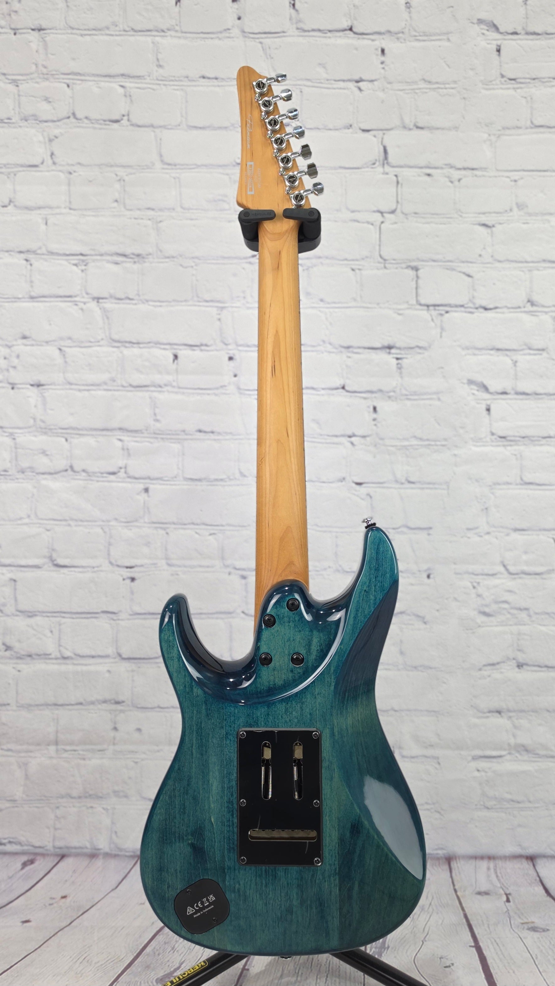 Ibanez Premium AZ447P1QM COB 7 String Electric Guitar Quilt Maple