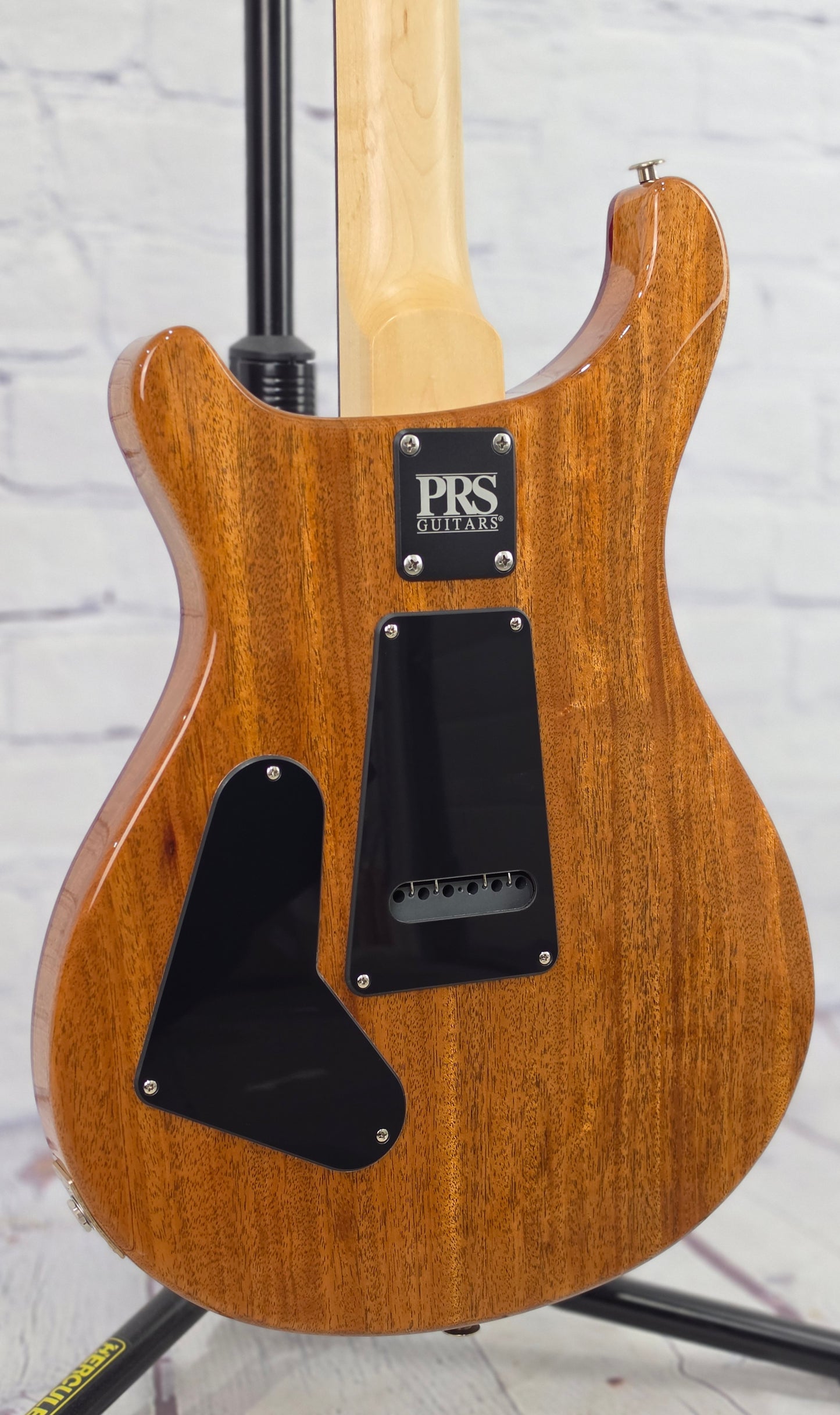 Paul Reed Smith PRS Guitars CE24 6 String Electric Guitar Fire Red Natural Back