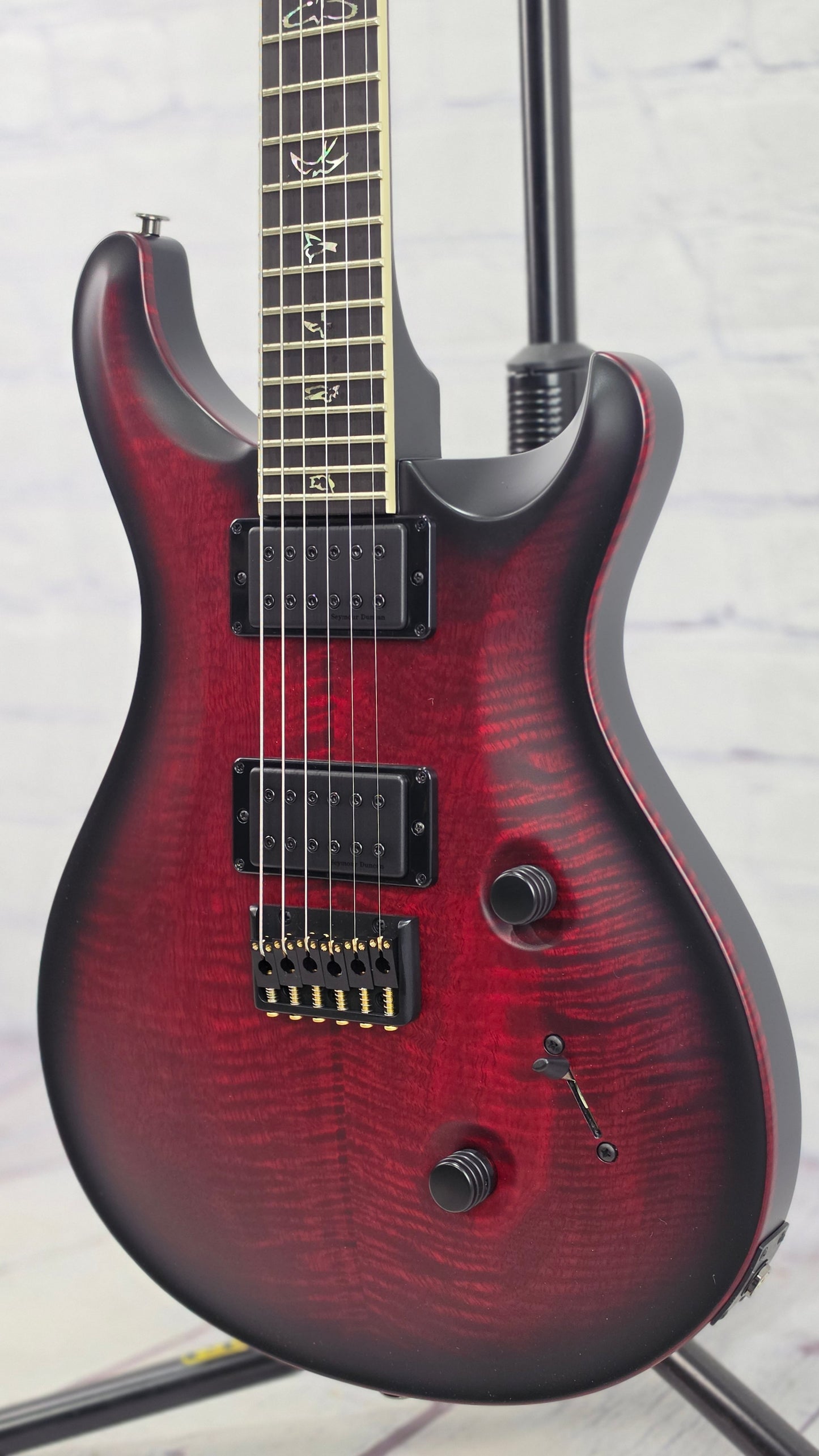 Paul Reed Smith PRS Guitars Mark Holcomb Custom 24 Core 6 String Electric Guitar Fire Smokeburst