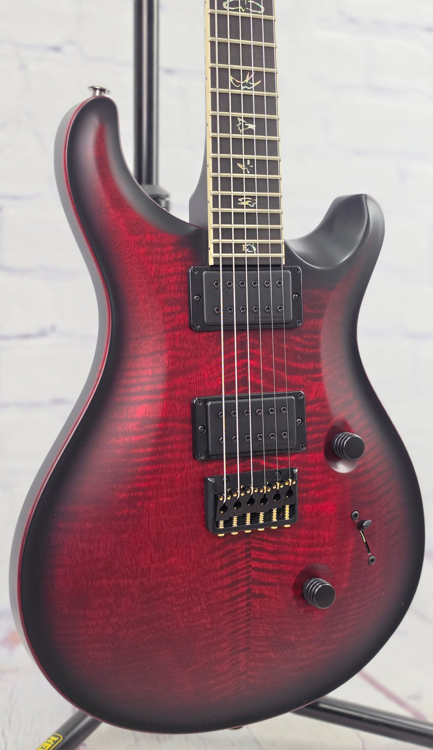 Paul Reed Smith PRS Guitars Mark Holcomb Custom 24 Core 6 String Electric Guitar Fire Smokeburst