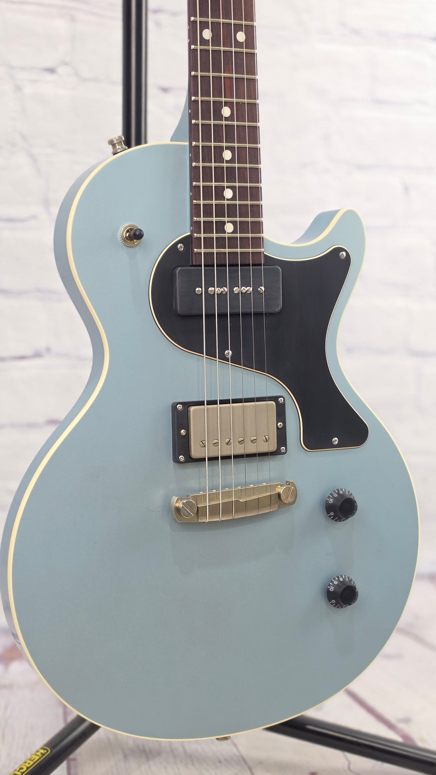 Nik Huber Krautster II Single Cut 6 String Electric Guitar Ice Blue
