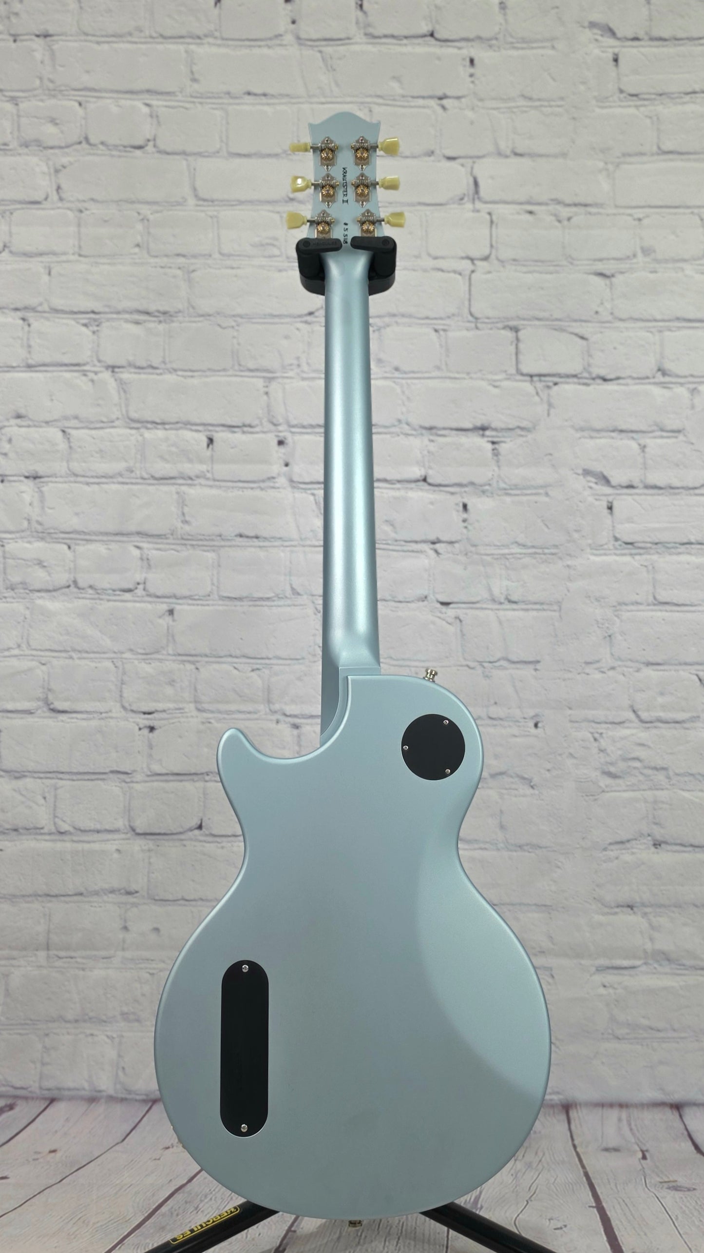 Nik Huber Krautster II Single Cut 6 String Electric Guitar Ice Blue
