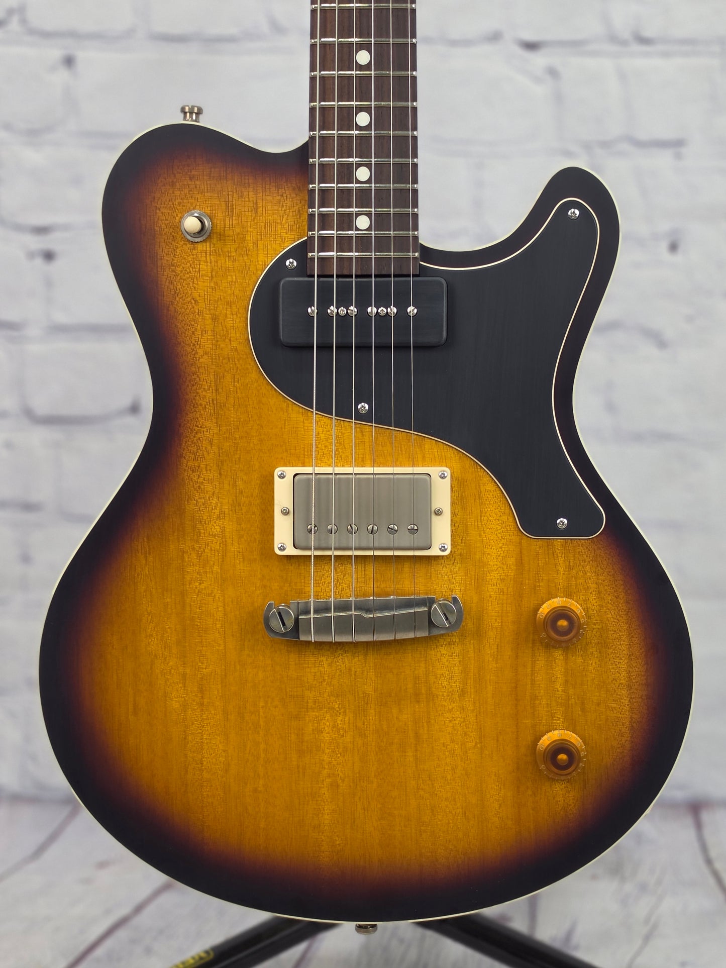 Nik Huber Krautster K-III 6 String Electric Guitar Tobacco Sunburst