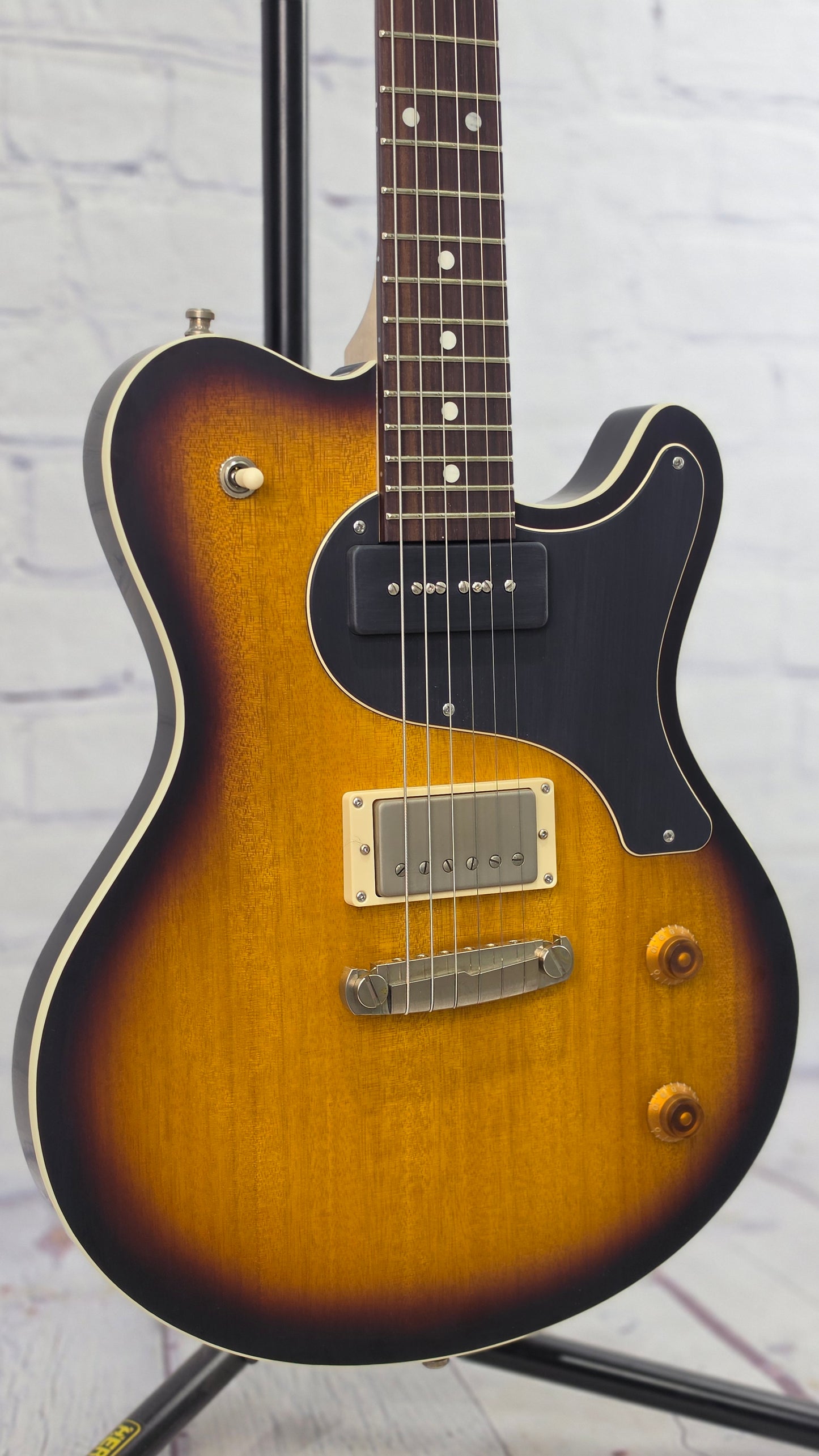 Nik Huber Krautster K-III 6 String Electric Guitar Tobacco Sunburst