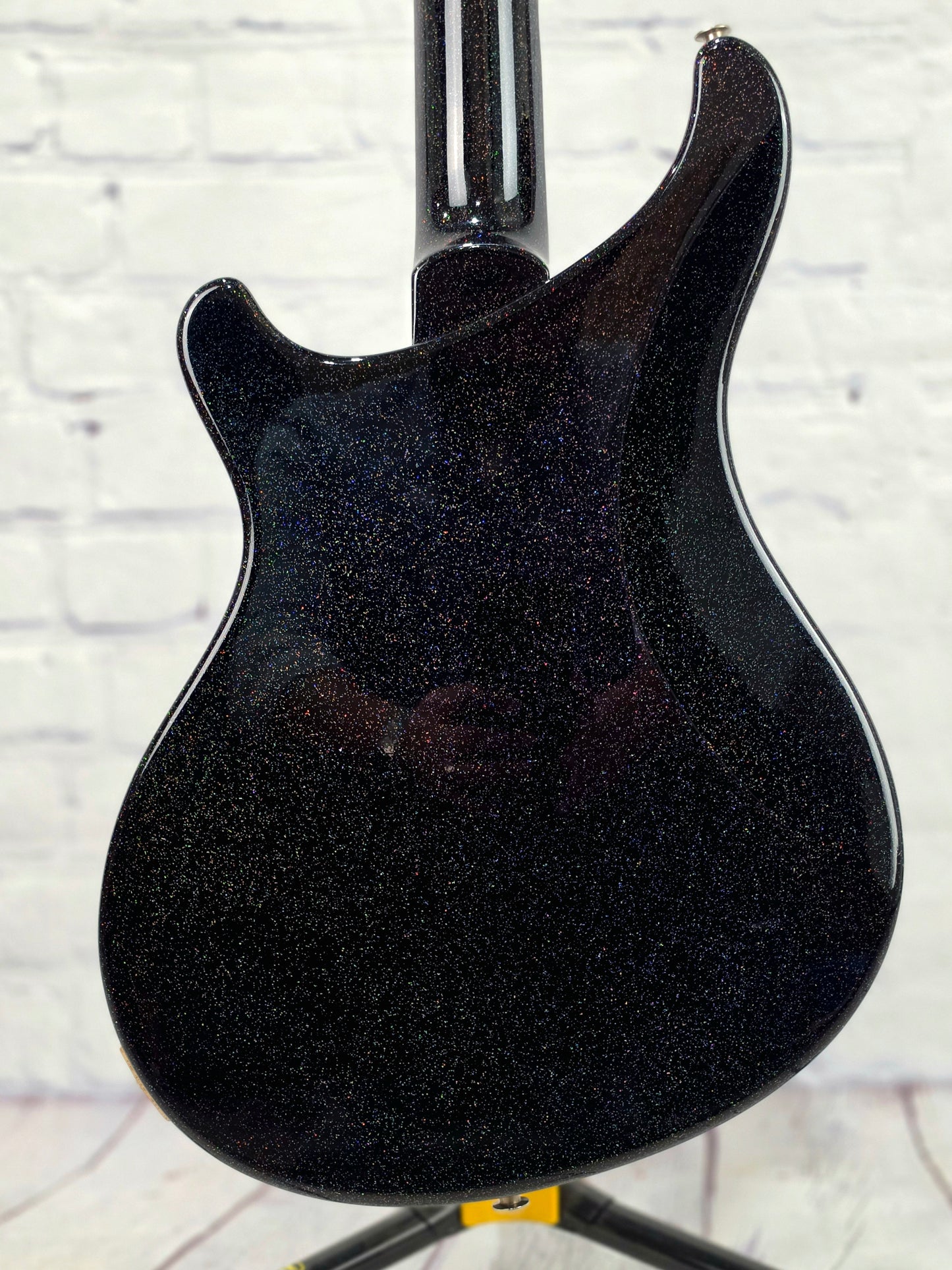 Paul Reed Smith PRS Guitars S2 Vela Semi-Hollow 6 String Electric Guitar Black Rainbow Holoflake