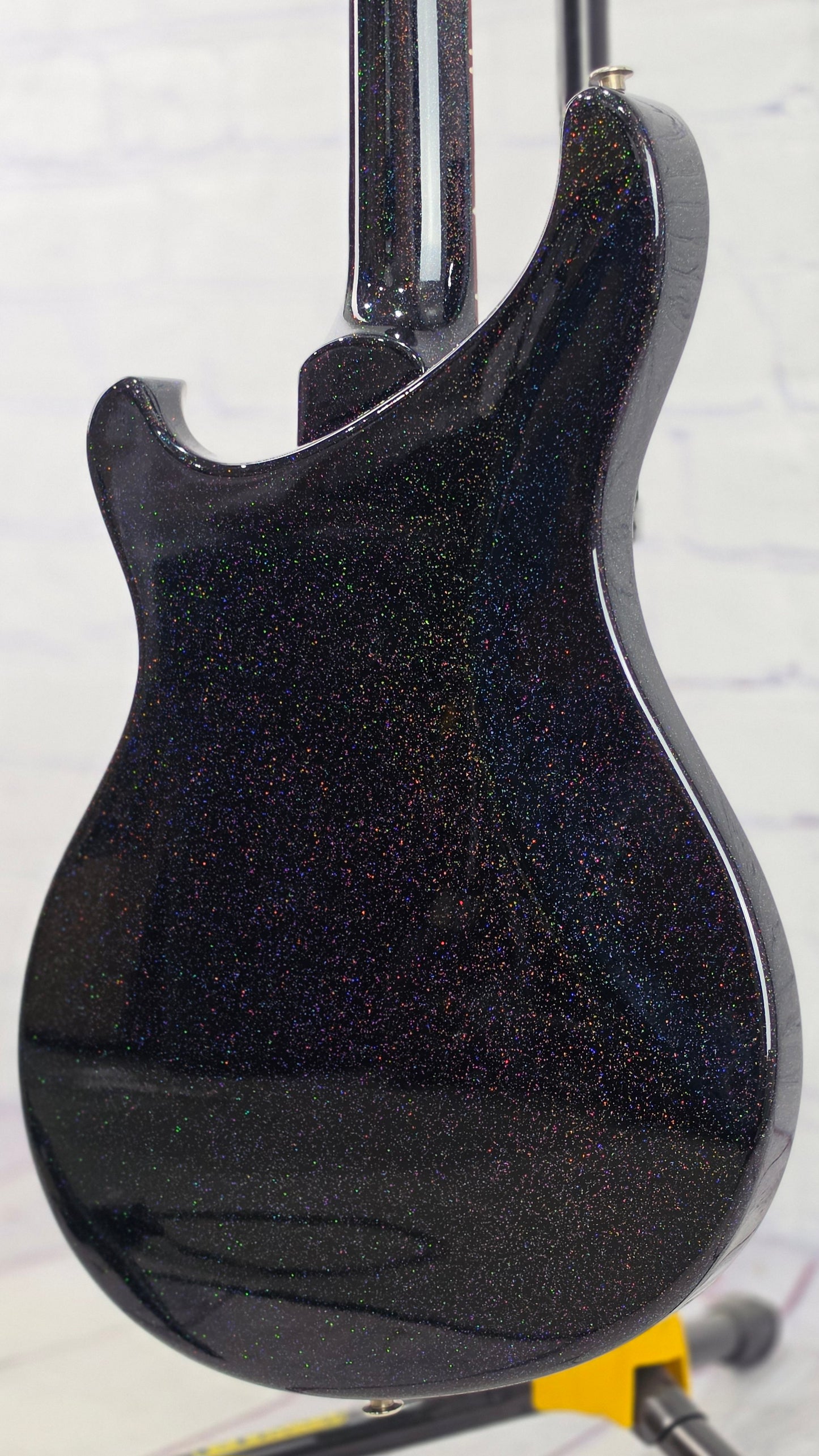 Paul Reed Smith PRS Guitars S2 Vela Semi-Hollow 6 String Electric Guitar Black Rainbow Holoflake