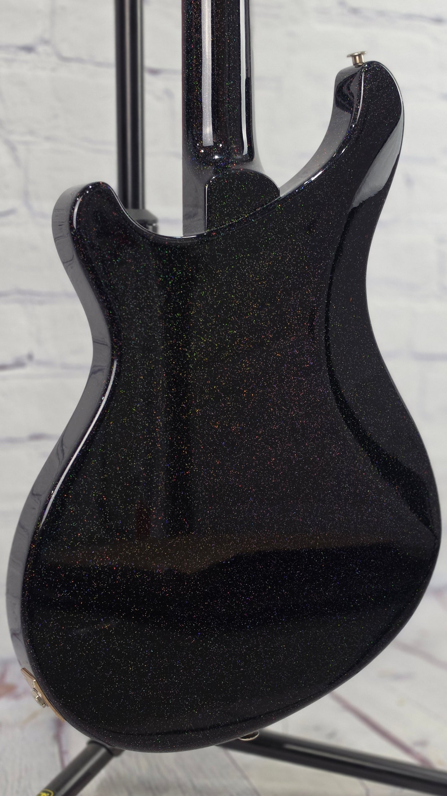 Paul Reed Smith PRS Guitars S2 Vela Semi-Hollow 6 String Electric Guitar Black Rainbow Holoflake