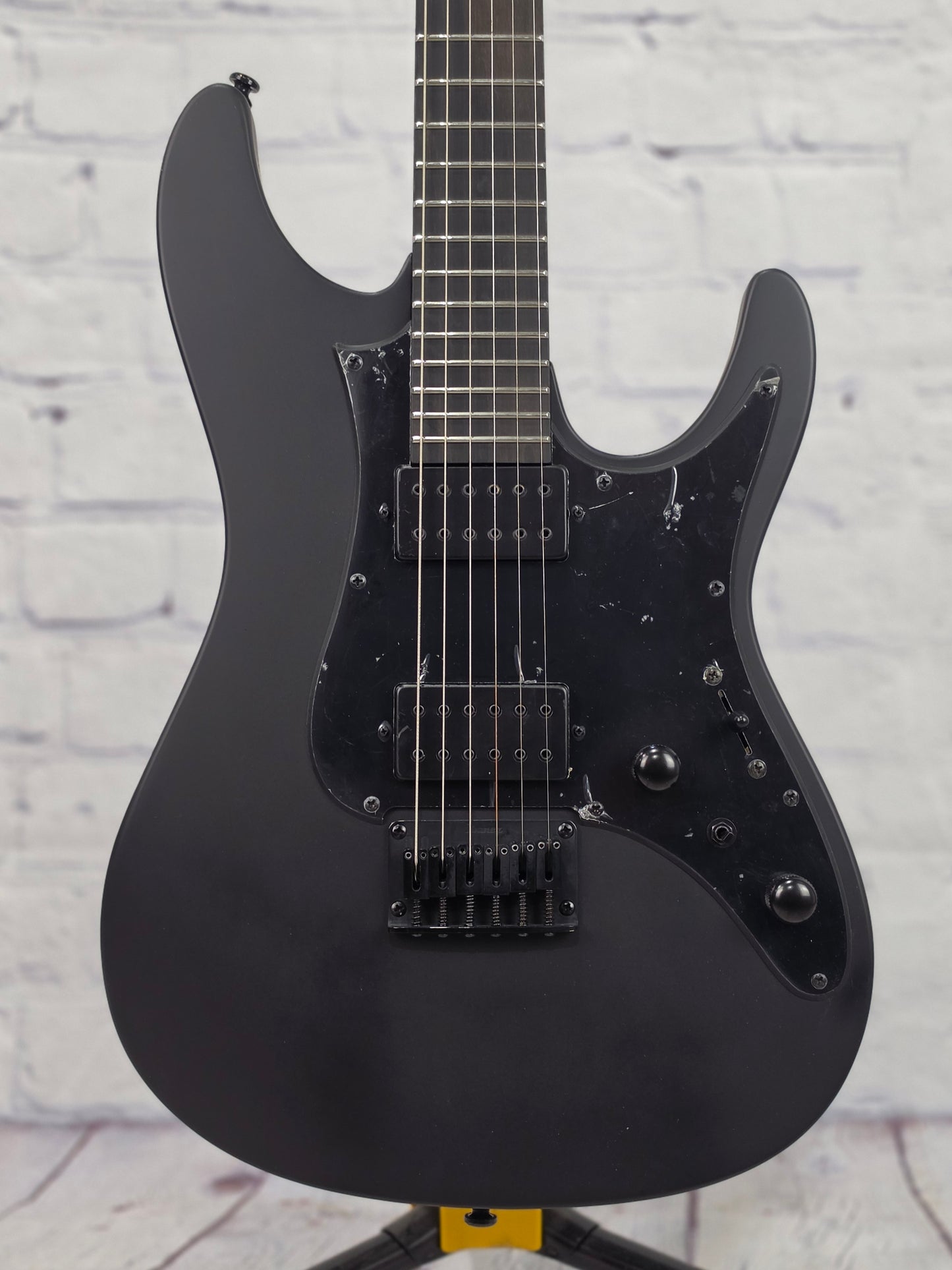 Ibanez Iron Label AZ41B1 BKF 6 String Electric Guitar Black Flat