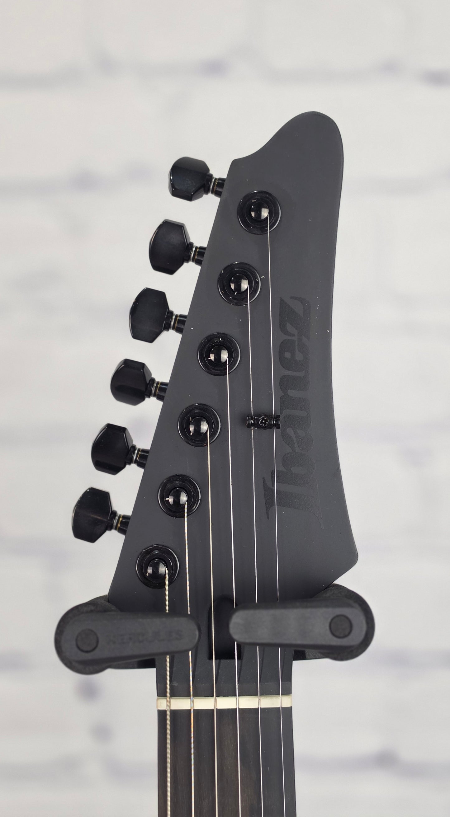 Ibanez Iron Label AZ41B1 BKF 6 String Electric Guitar Black Flat