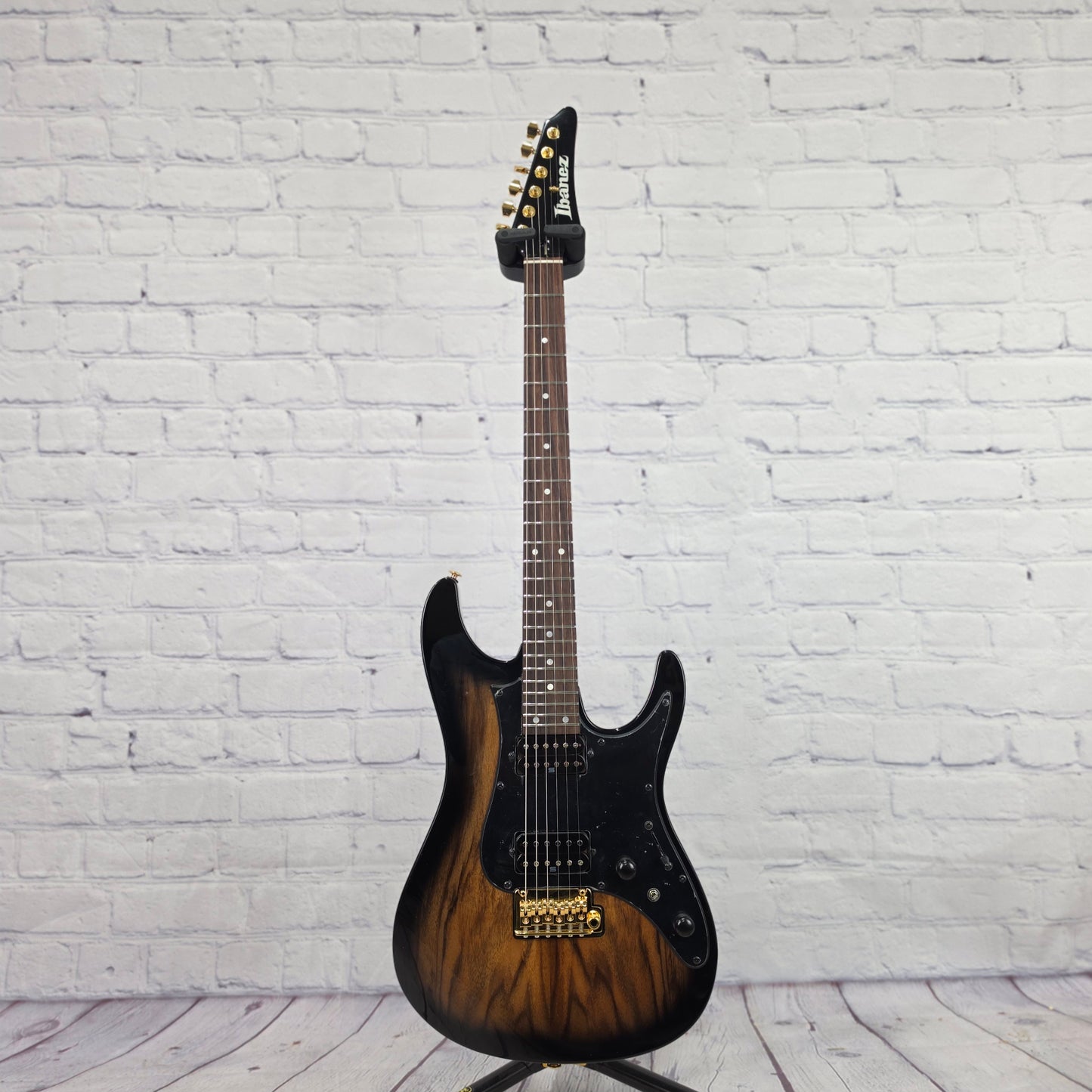 Ibanez Premium AZ41P1EW NGT 6 String Electric Guitar Natural Gray Burst