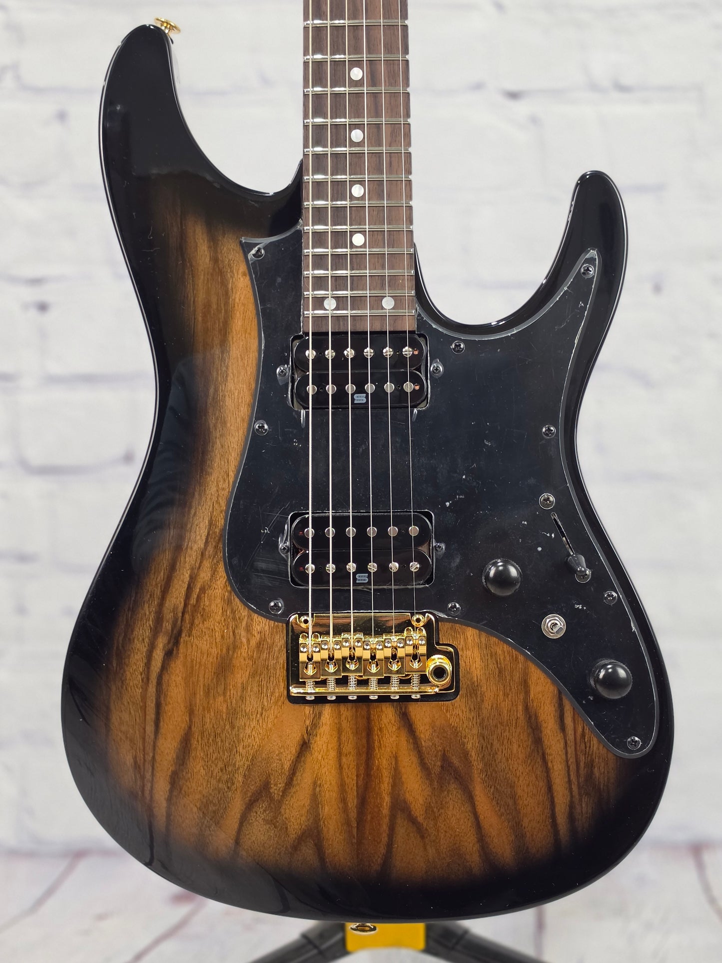 Ibanez Premium AZ41P1EW NGT 6 String Electric Guitar Natural Gray Burst