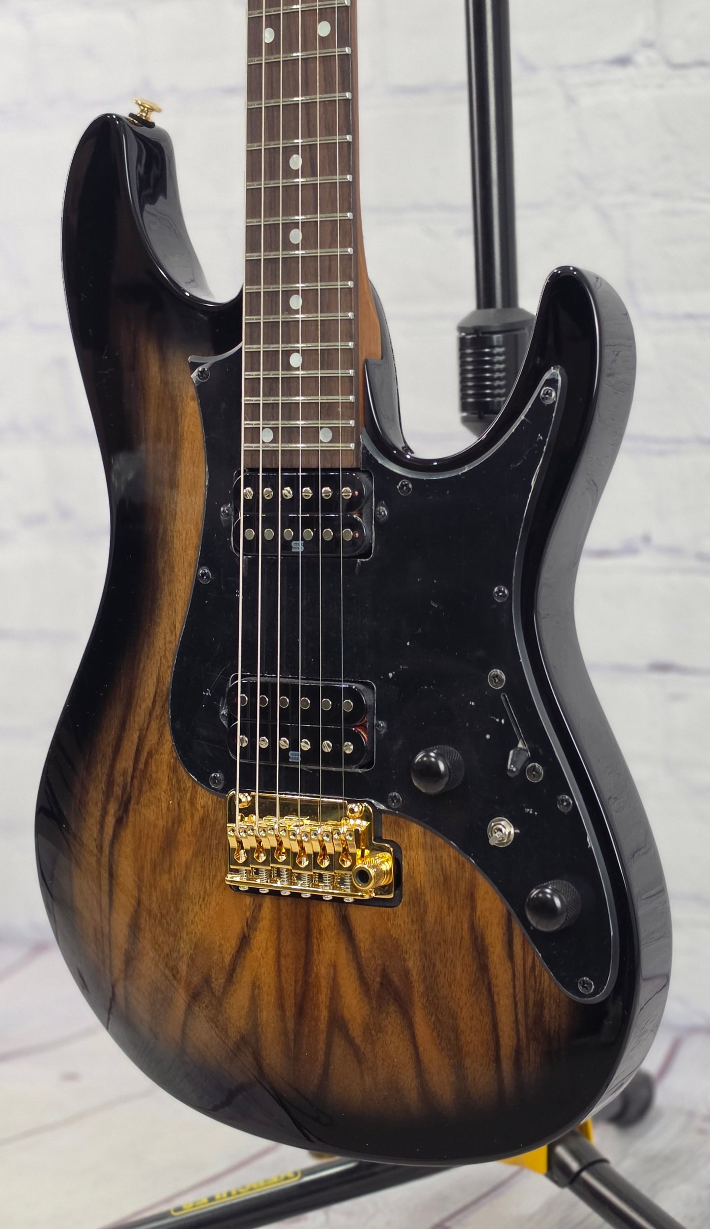 Ibanez Premium AZ41P1EW NGT 6 String Electric Guitar Natural Gray Burst