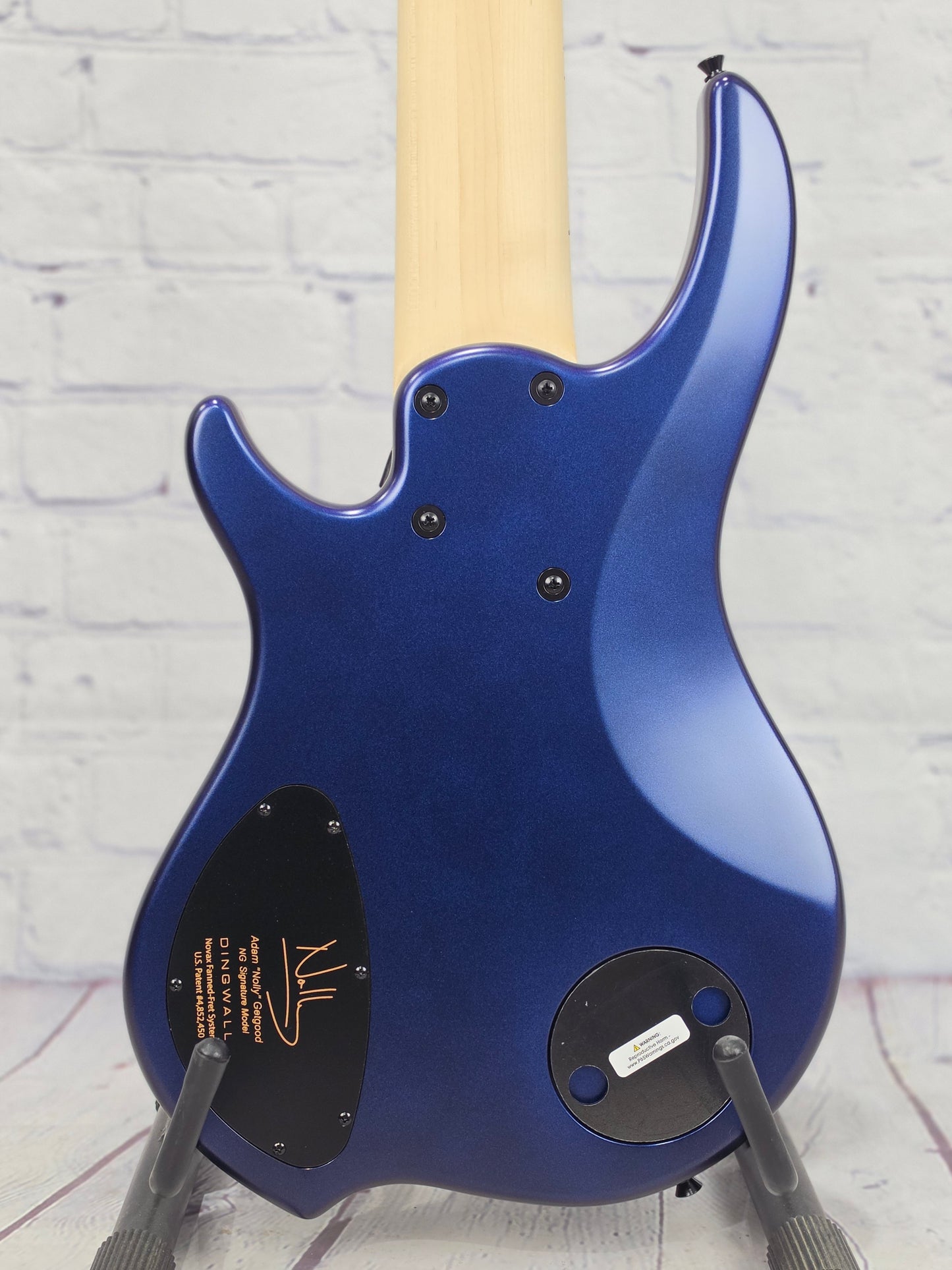 Dingwall Guitars NG3 MBP Nolly 6 String Bass Guitar Matte Blue-To-Purple Colorshift