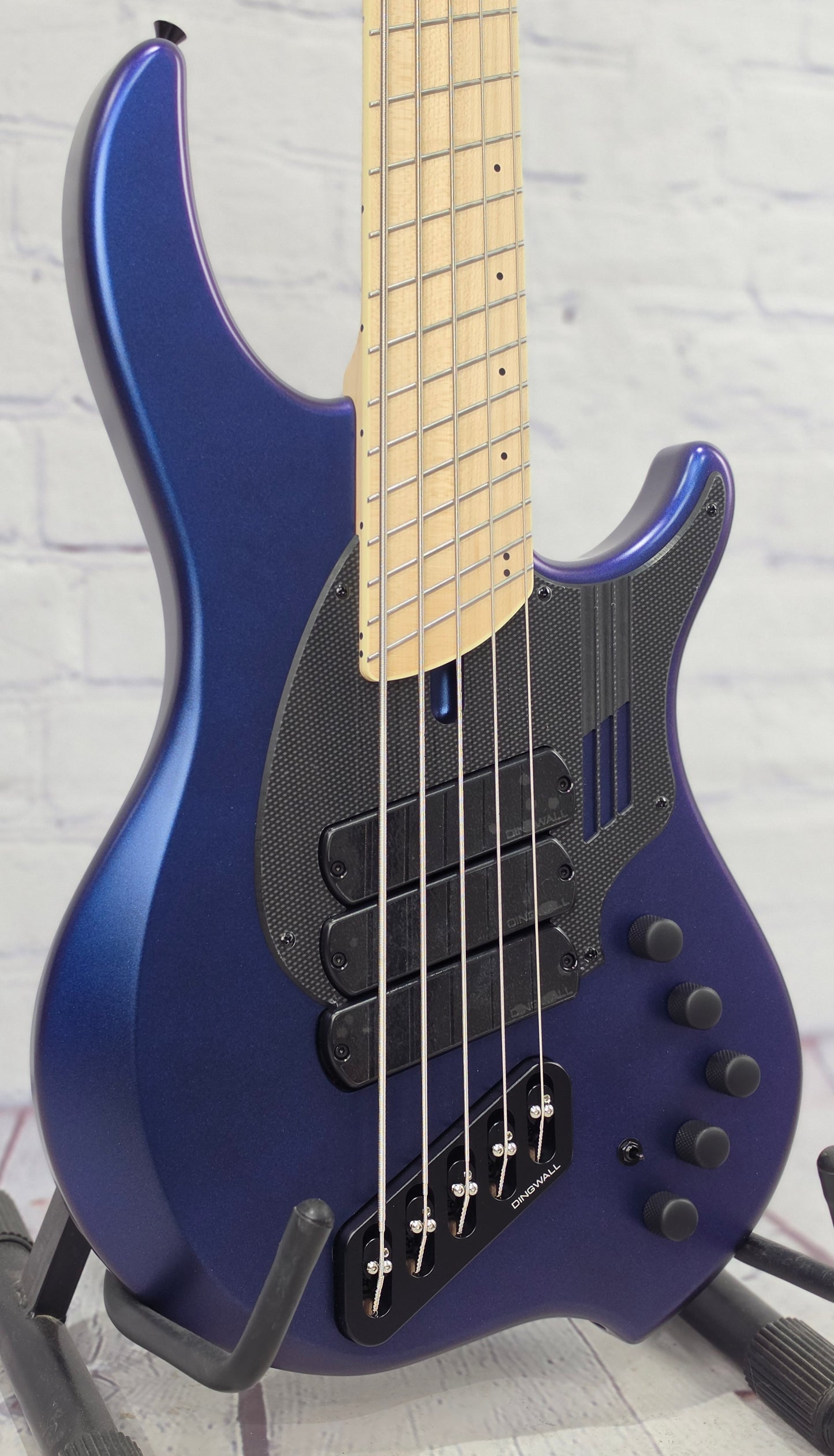 Dingwall Guitars NG3 MBP Nolly 5 String Bass Guitar Matte Blue-To-Purple Colorshift