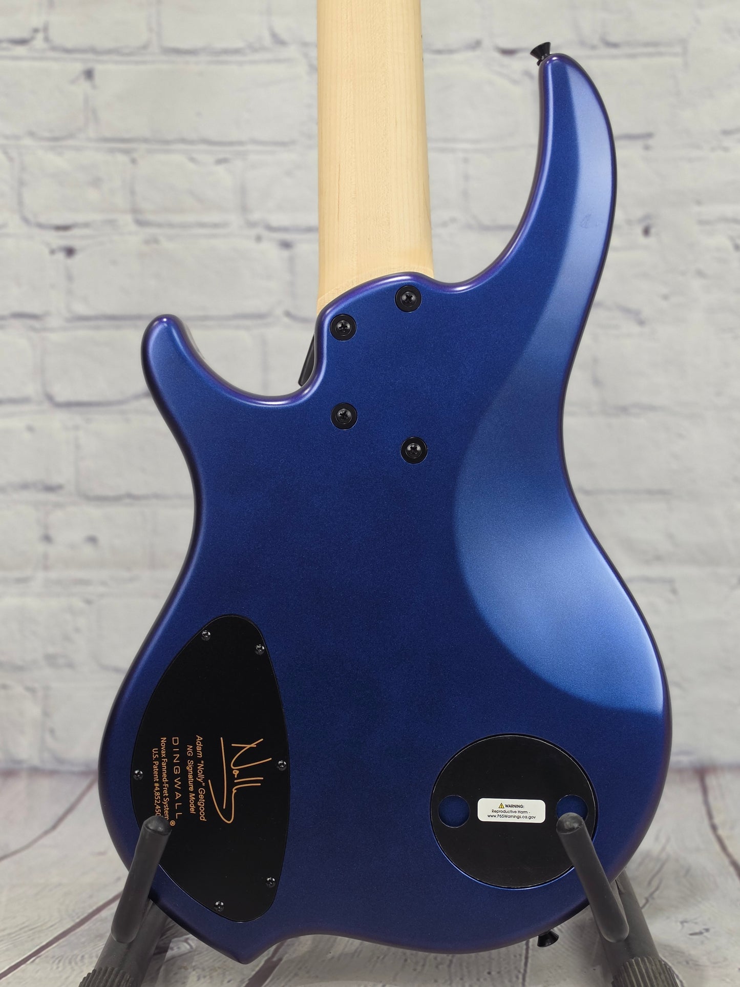 Dingwall Guitars NG3 MBP Nolly 5 String Bass Guitar Matte Blue-To-Purple Colorshift