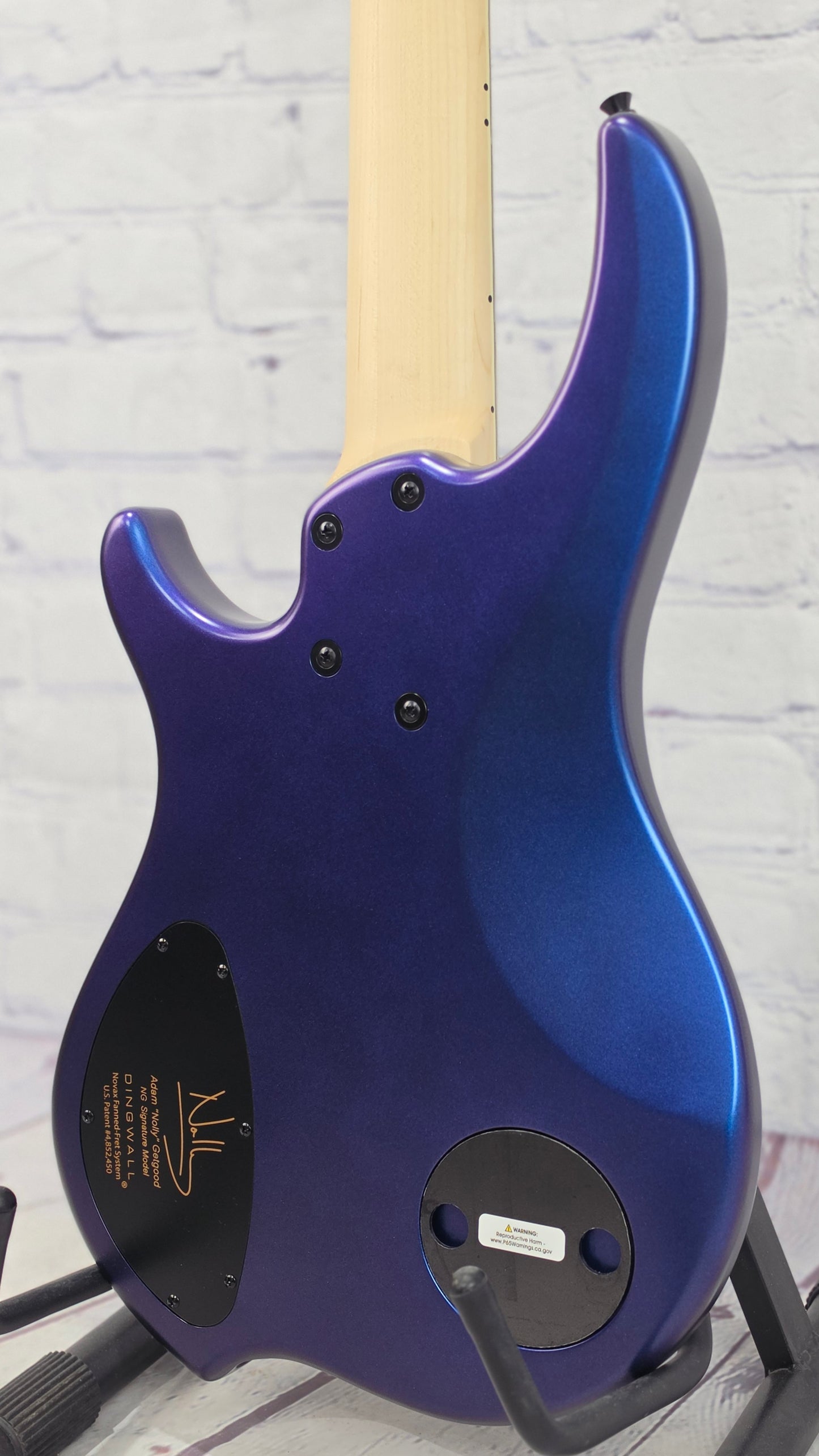 Dingwall Guitars NG3 MBP Nolly 5 String Bass Guitar Matte Blue-To-Purple Colorshift