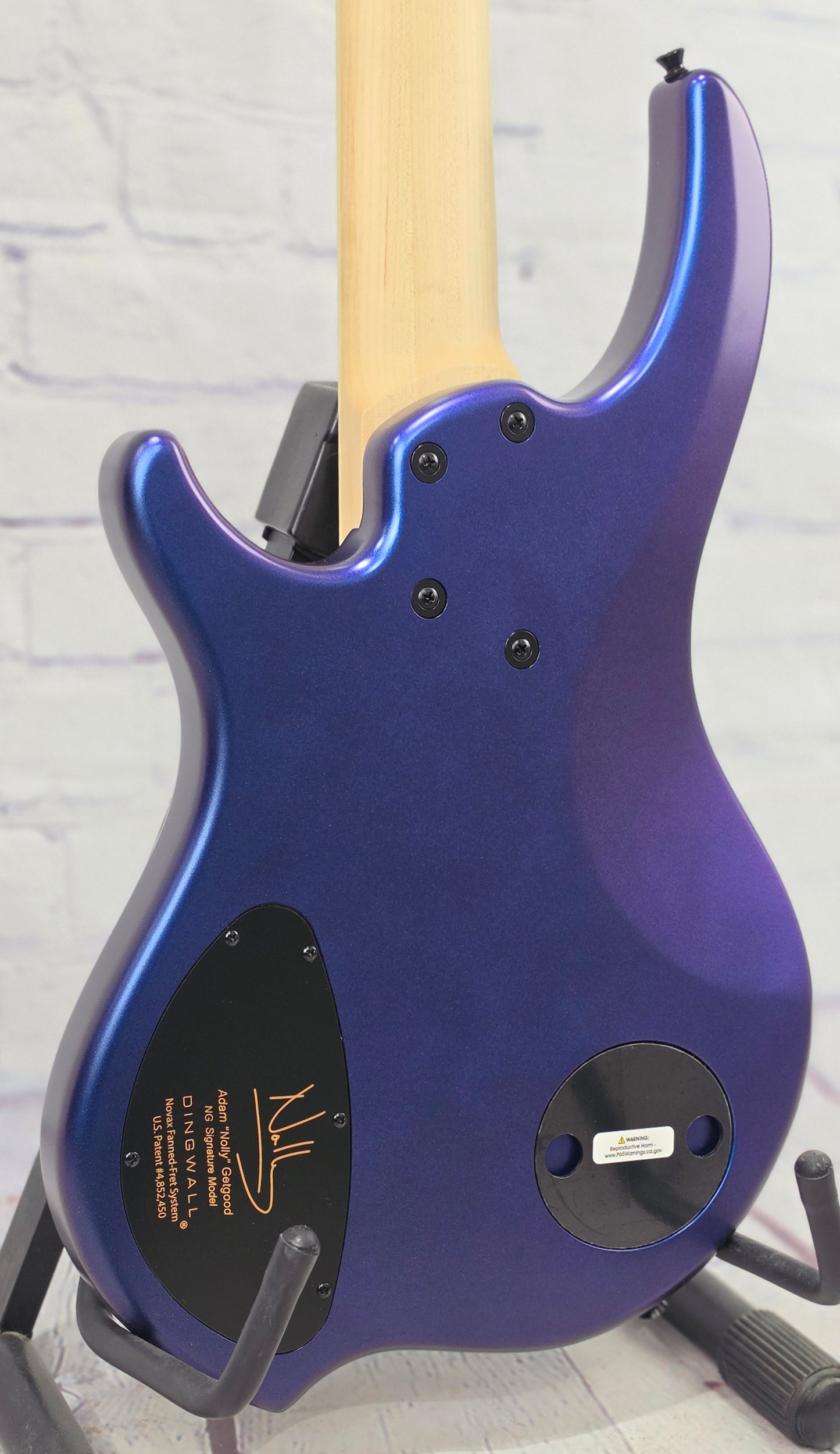 Dingwall Guitars NG3 MBP Nolly 5 String Bass Guitar Matte Blue-To-Purple Colorshift