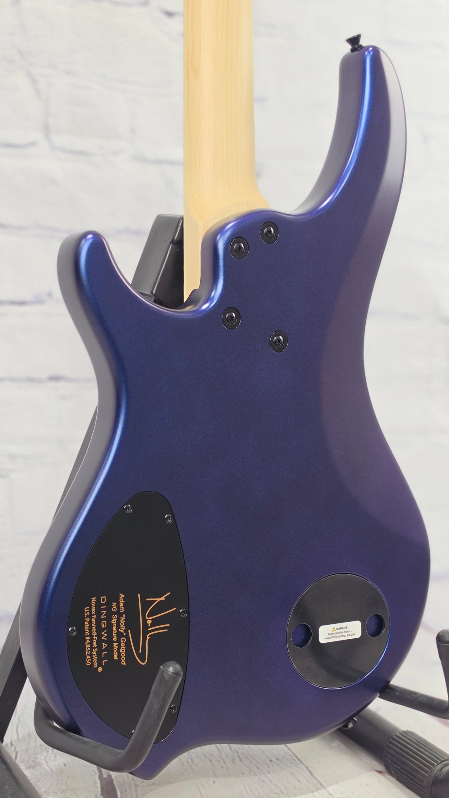 Dingwall Guitars NG3 MBP Nolly 4 String Bass Guitar Matte Blue-To-Purple Colorshift