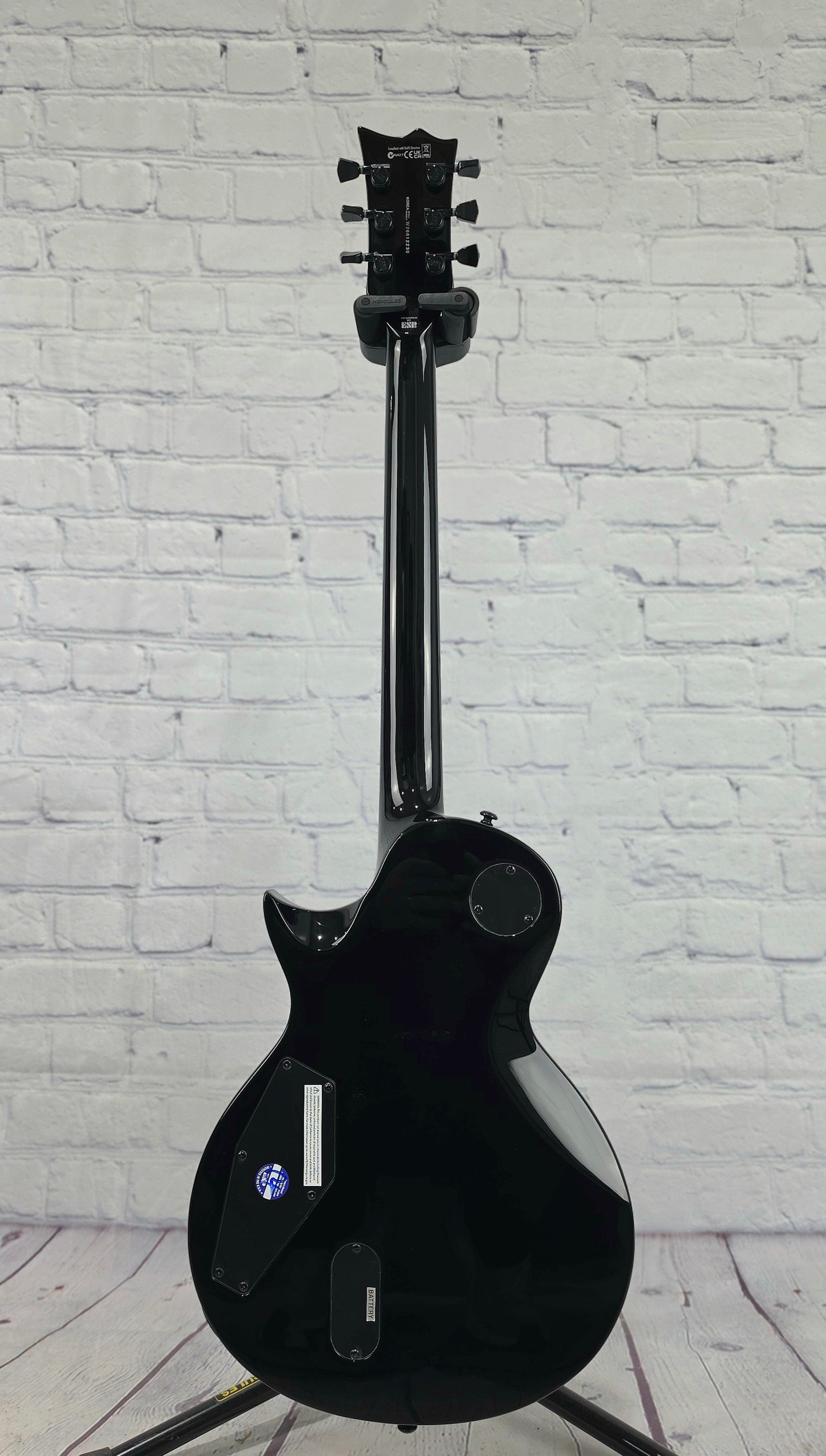ESP LTD EC-1000S Eclipse 6 String Electric Guitar Gloss Black