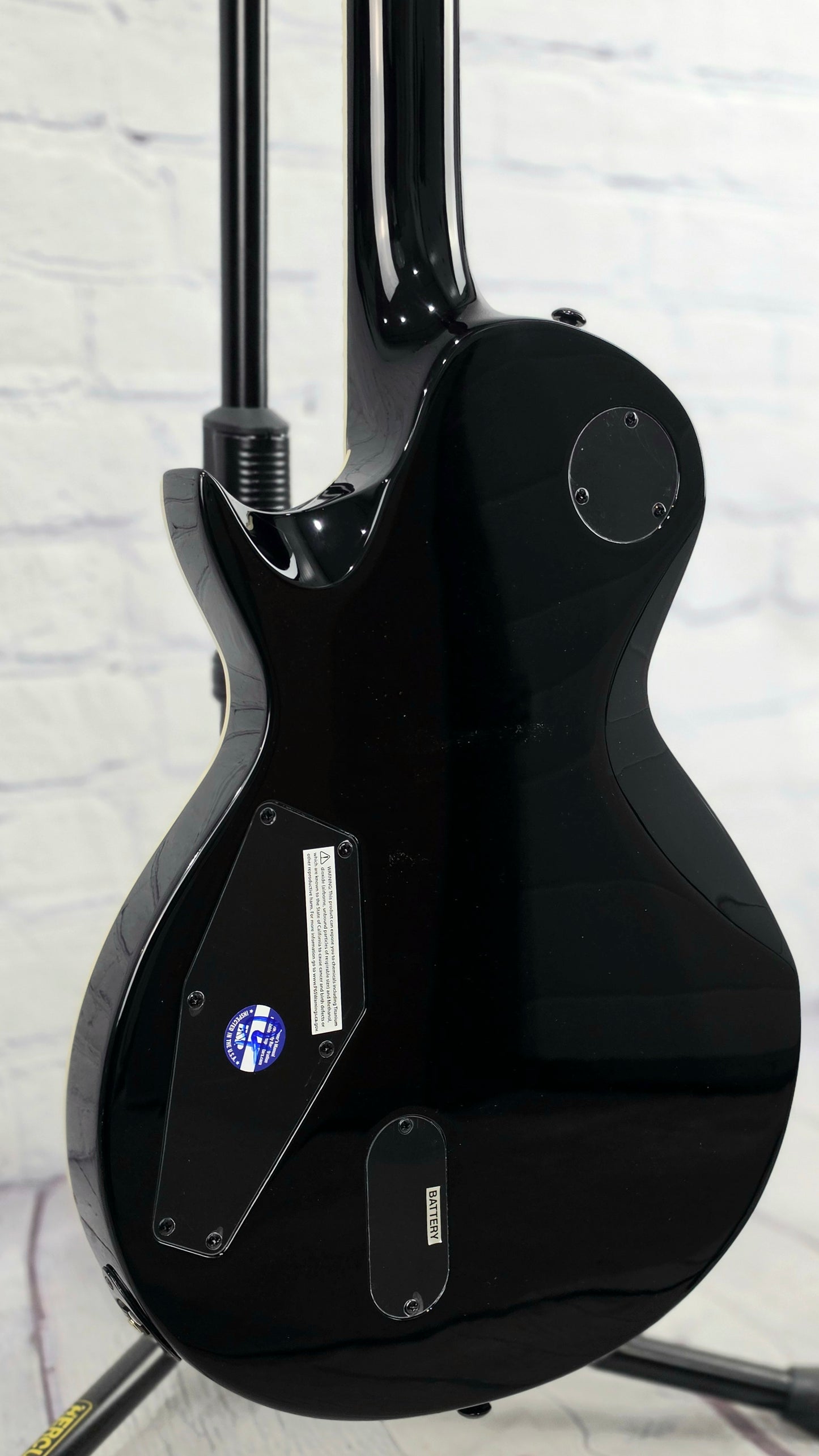 ESP LTD EC-1000S Eclipse 6 String Electric Guitar Gloss Black
