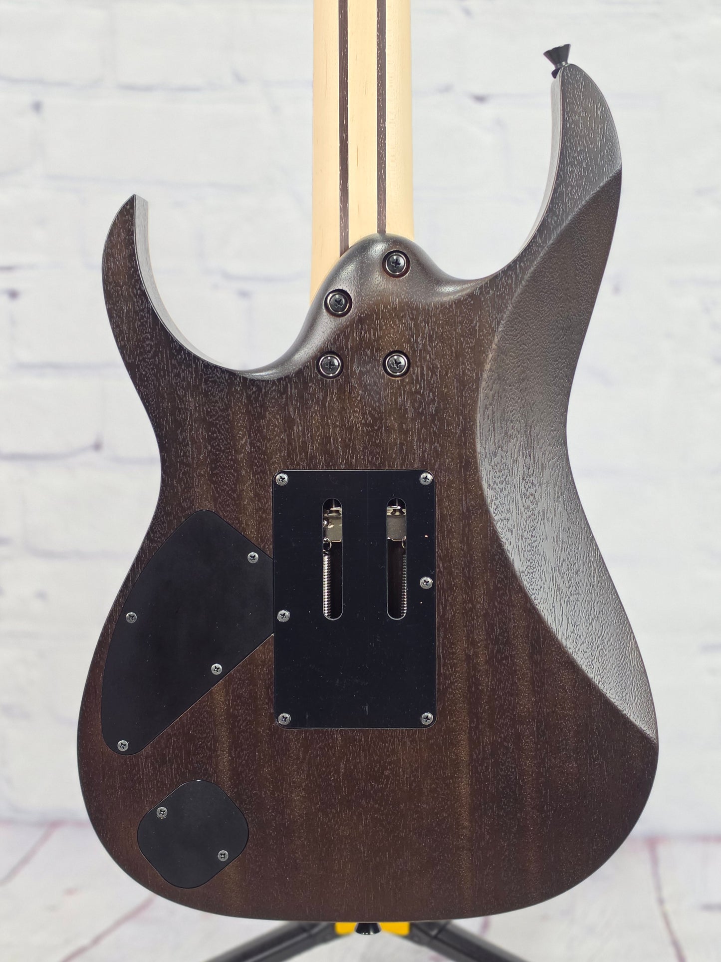 Ibanez J Custom RG8620AH AGF 6 String Electric Guitar Anvil Grey Burst Flat