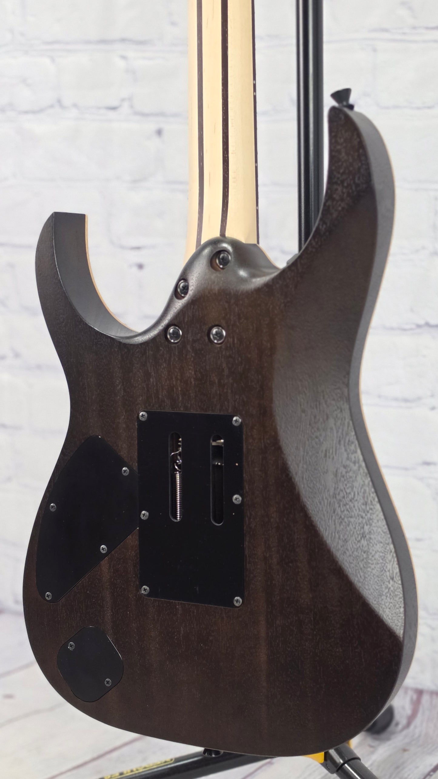 Ibanez J Custom RG8620AH AGF 6 String Electric Guitar Anvil Grey Burst Flat