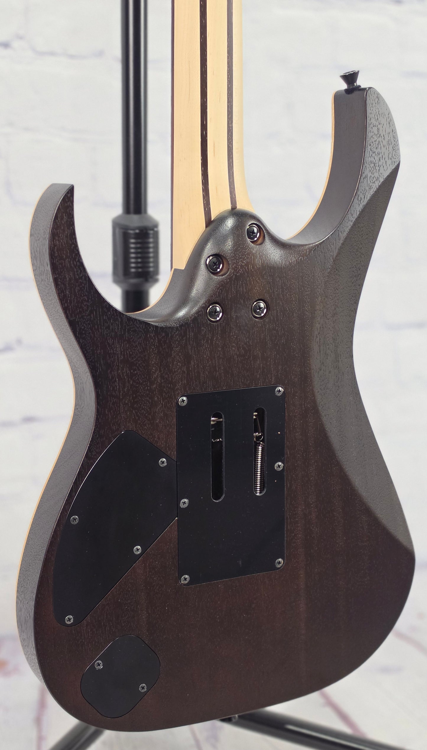 Ibanez J Custom RG8620AH AGF 6 String Electric Guitar Anvil Grey Burst Flat