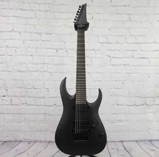 Ibanez K7 Korn K7YIN Munky Signature 7 String Electric Guitar Black