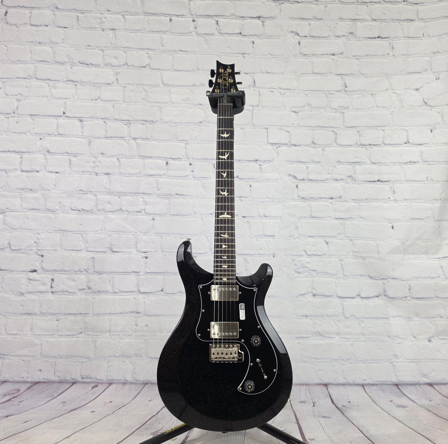Paul Reed Smith PRS Guitars S2 Standard 24 6 String Electric Guitar Black Rainbow Holoflake