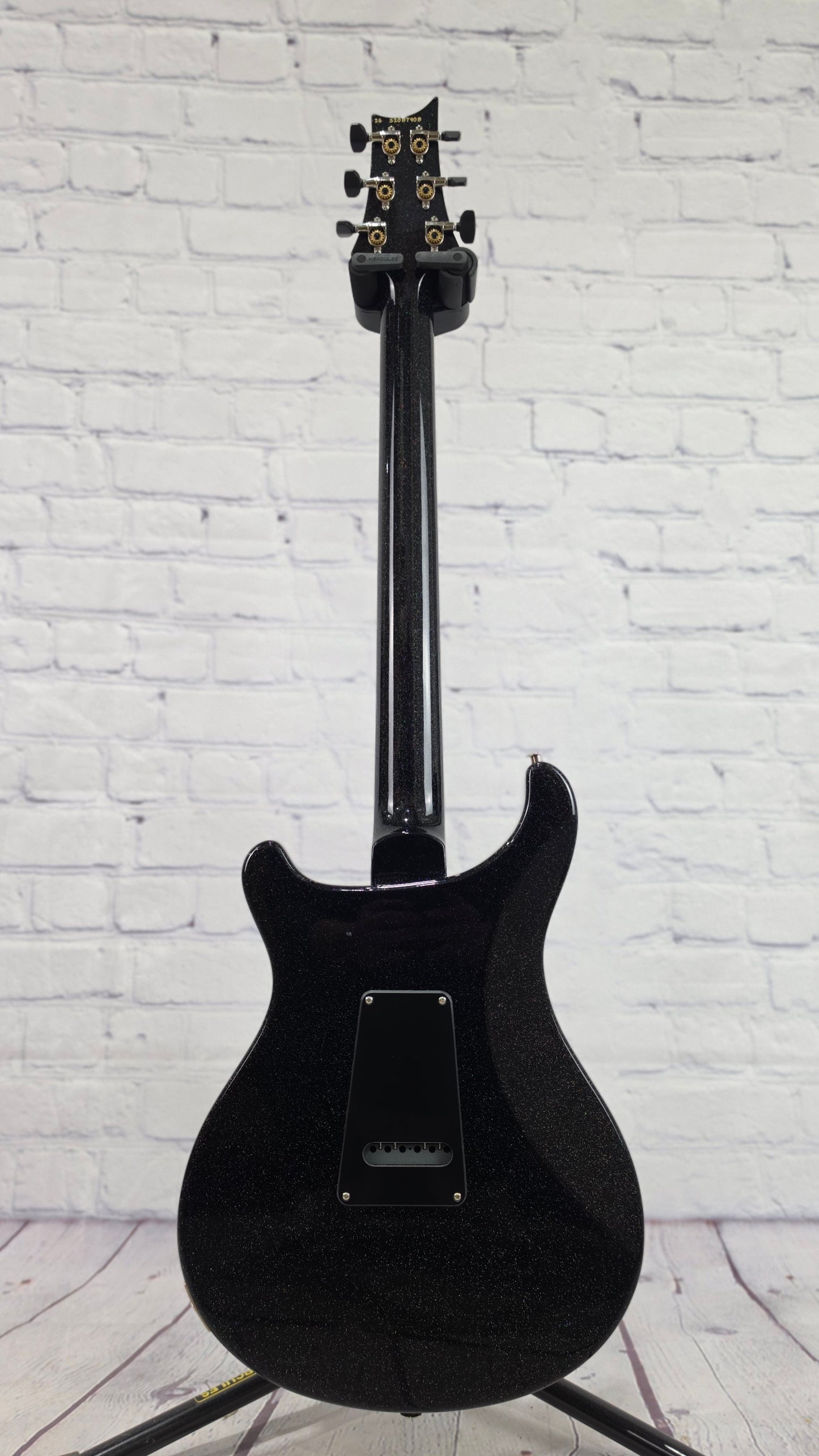 Paul Reed Smith PRS Guitars S2 Standard 24 6 String Electric Guitar Black Rainbow Holoflake