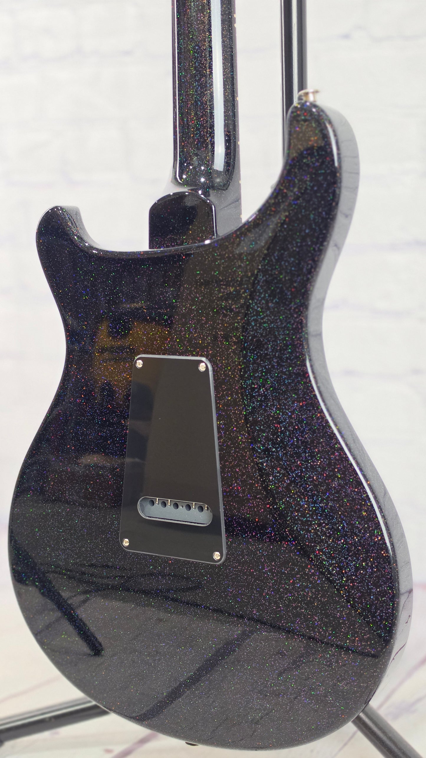 Paul Reed Smith PRS Guitars S2 Standard 24 6 String Electric Guitar Black Rainbow Holoflake