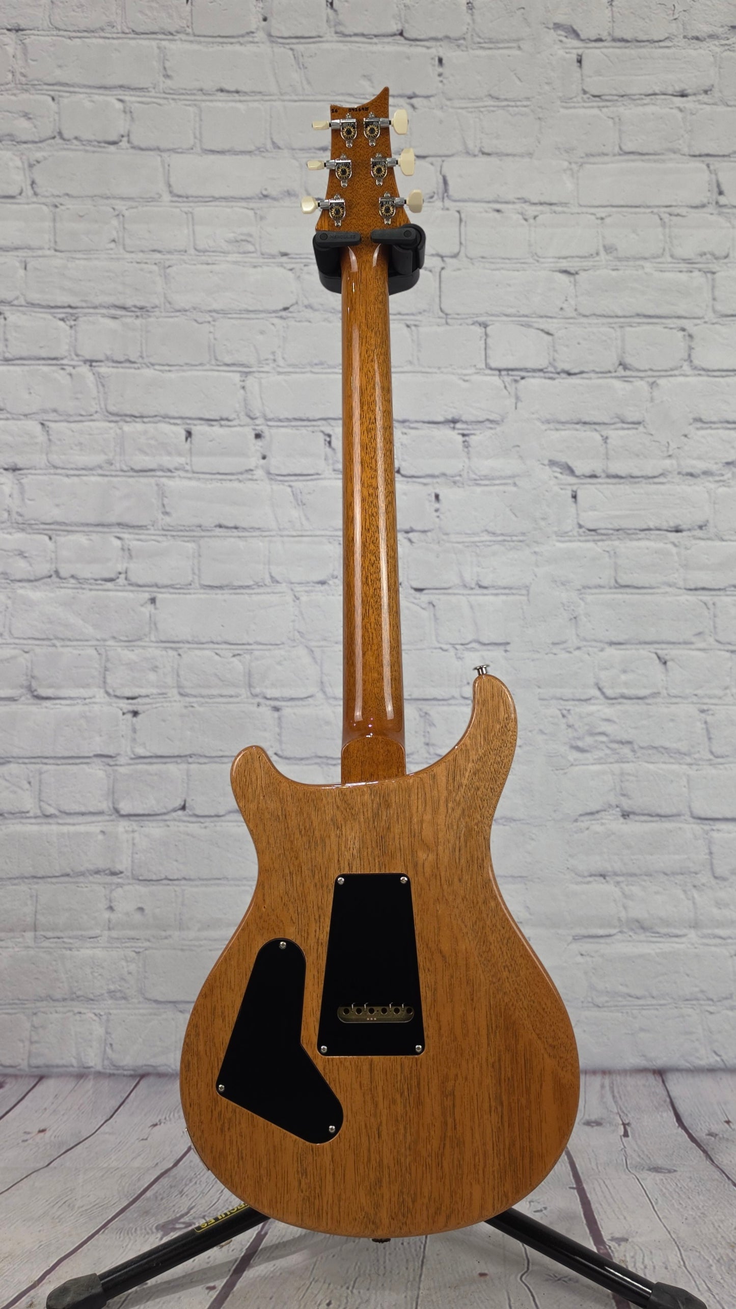 Paul Reed Smith PRS Guitars Custom 24 Core Electric Guitar Rainbow Holoflake Natural Back