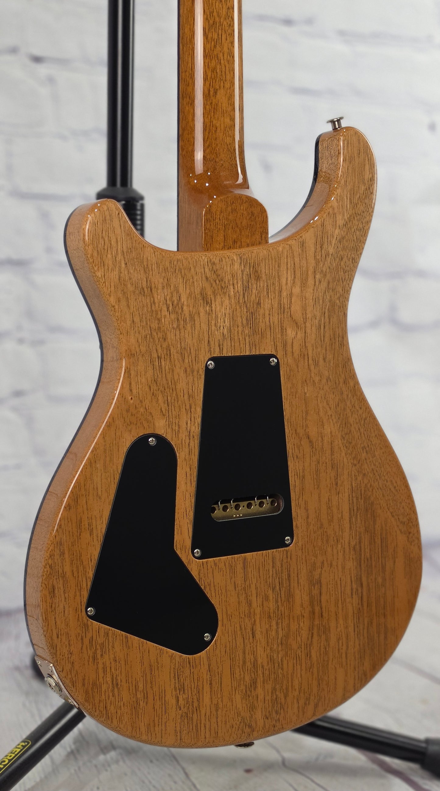 Paul Reed Smith PRS Guitars Custom 24 Core Electric Guitar Rainbow Holoflake Natural Back