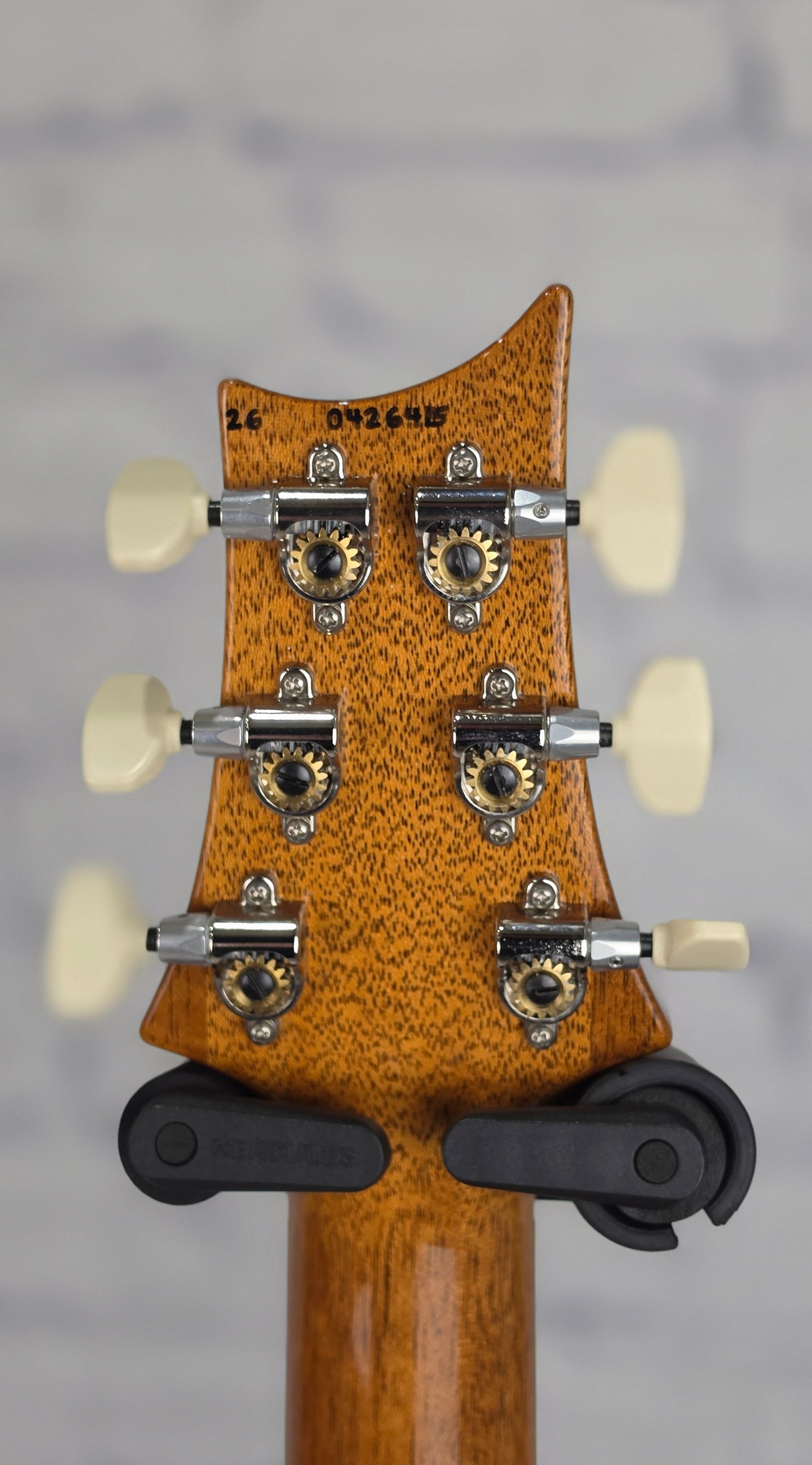 Paul Reed Smith PRS Guitars Custom 24 Core Electric Guitar Rainbow Holoflake Natural Back