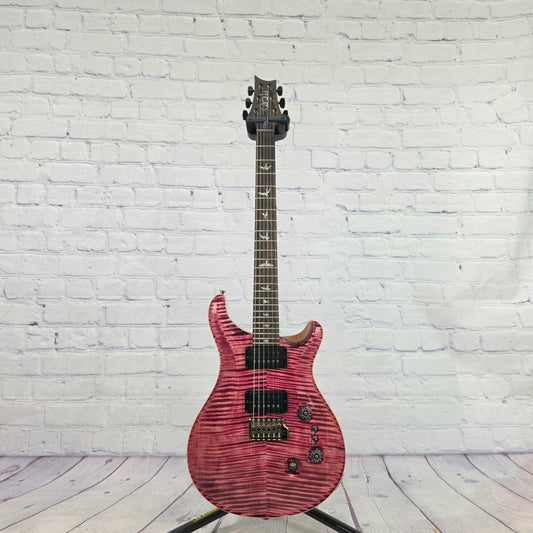 Paul Reed Smith PRS Guitars Custom 24-08 6 String Electric Guitar 10 Top Limited Private Stock Pomegranate