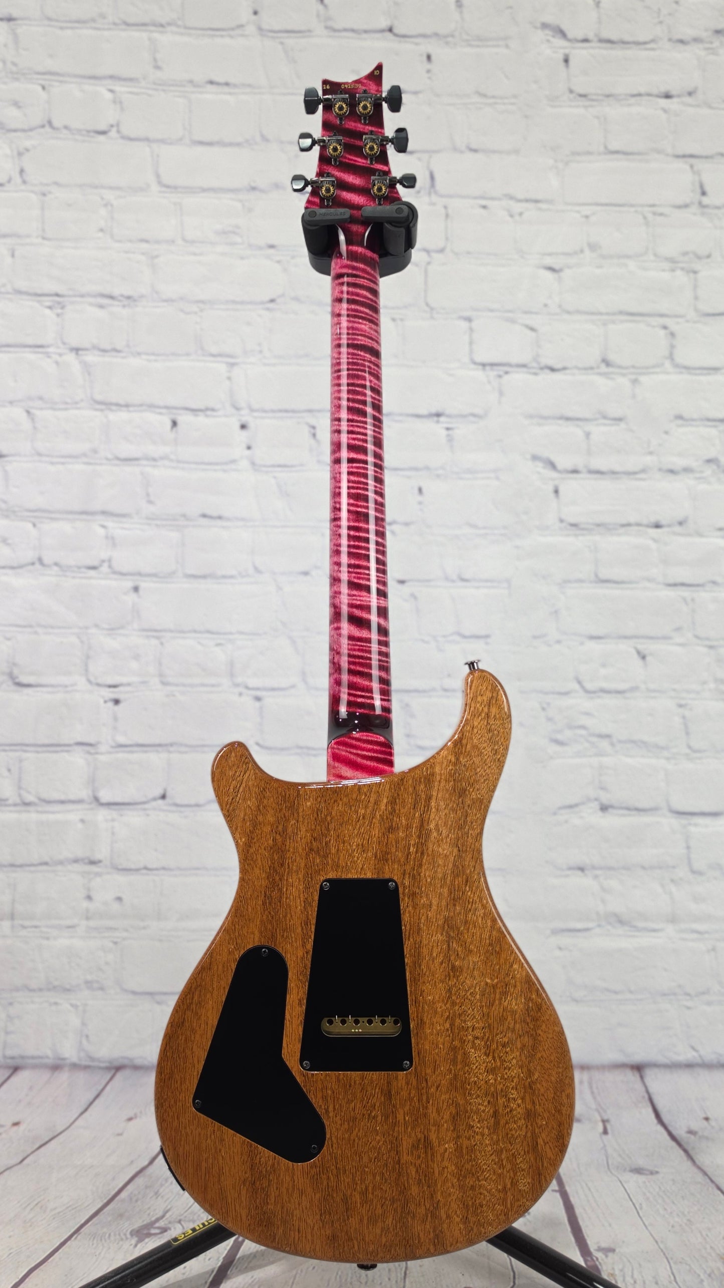 Paul Reed Smith PRS Guitars Custom 24-08 6 String Electric Guitar 10 Top Limited Private Stock Pomegranate