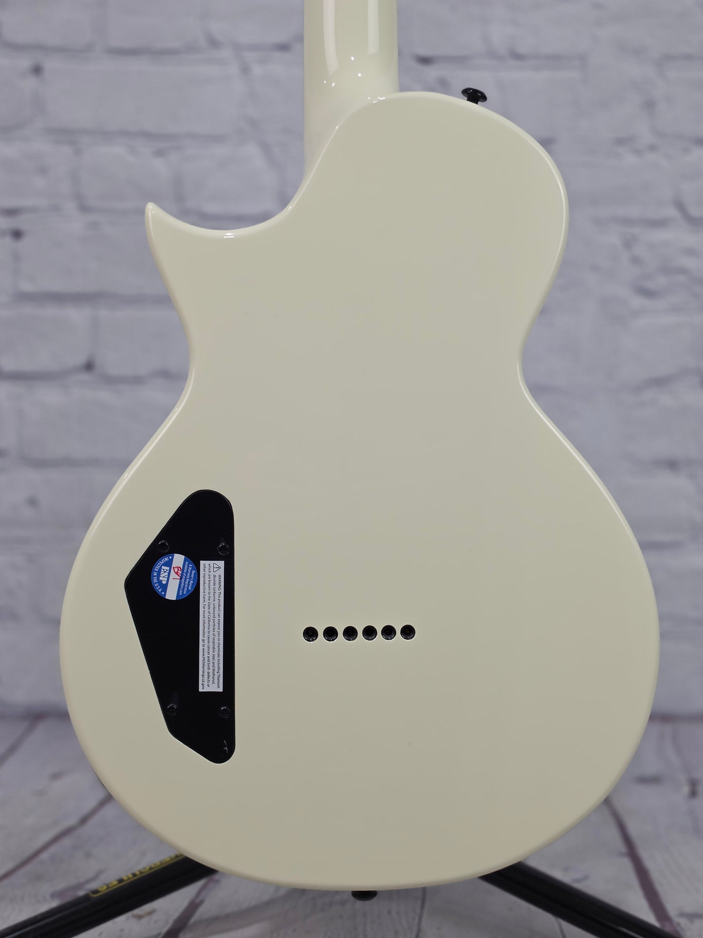 ESP LTD Deluxe EC-01FT 6 String Electric Guitar Olympic White