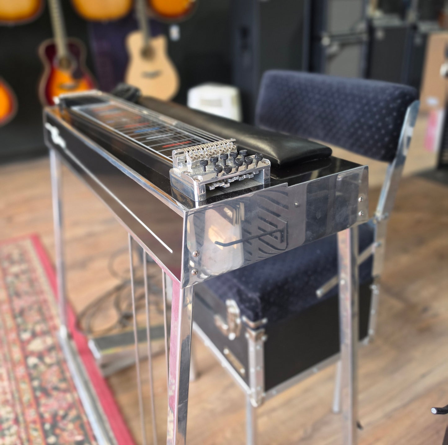 USED Sierra 10 String 3+4 Steel Guitar Package w/Peavey Nashville Amp