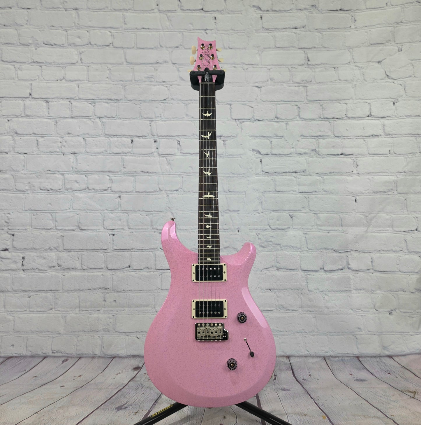 Paul Reed Smith PRS Guitars S2 Custom 24 6 String Electric Guitar Bubblegum Pink Sparkle