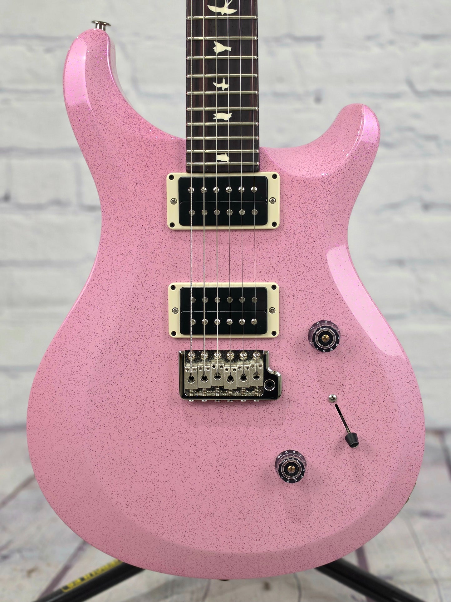 Paul Reed Smith PRS Guitars S2 Custom 24 6 String Electric Guitar Bubblegum Pink Sparkle