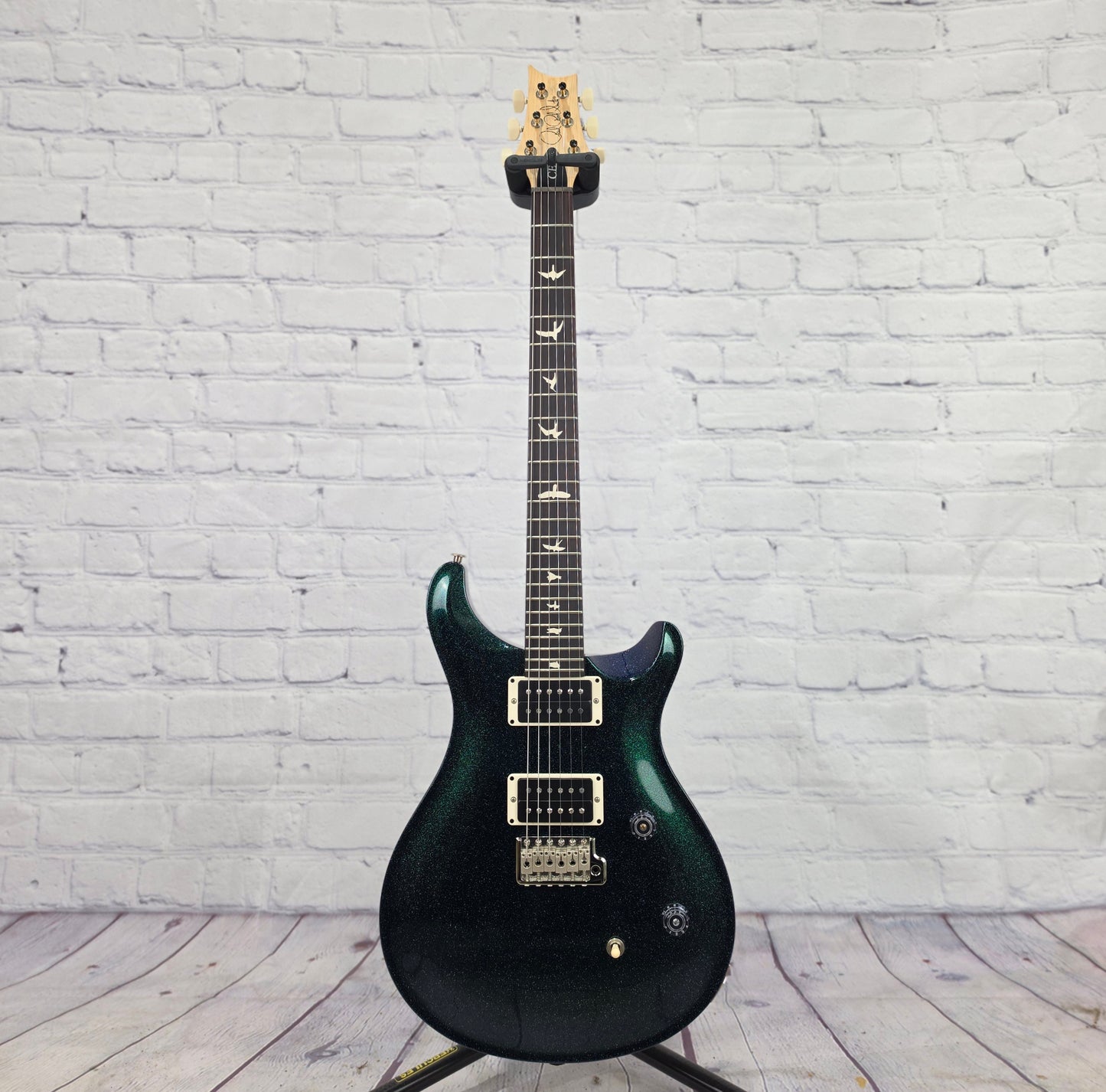 Paul Reed Smith PRS Guitars CE24 6 String Electric Guitar Blue To Green Colorshift Holoflake