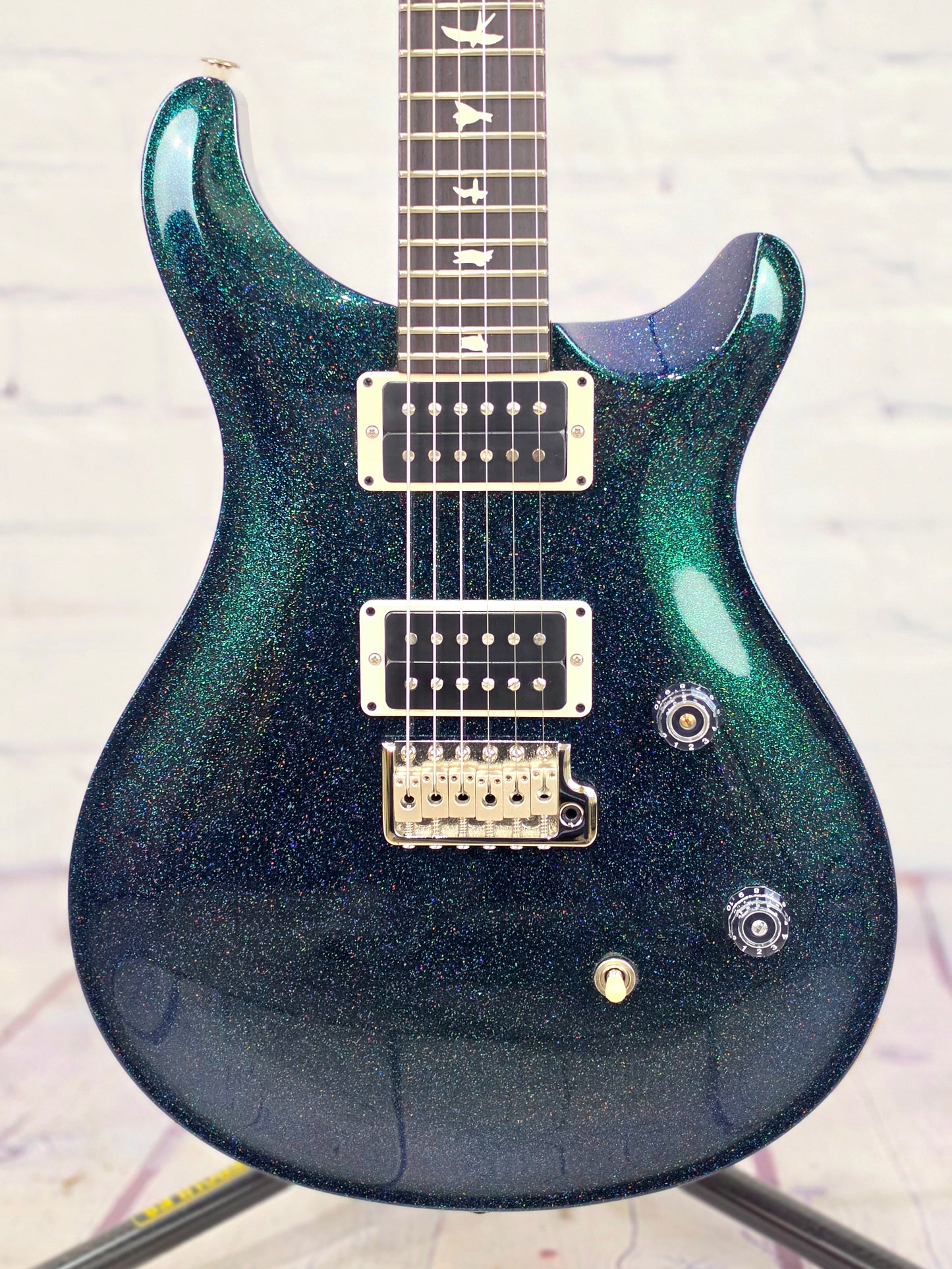 Paul Reed Smith PRS Guitars CE24 6 String Electric Guitar Blue To Green Colorshift Holoflake