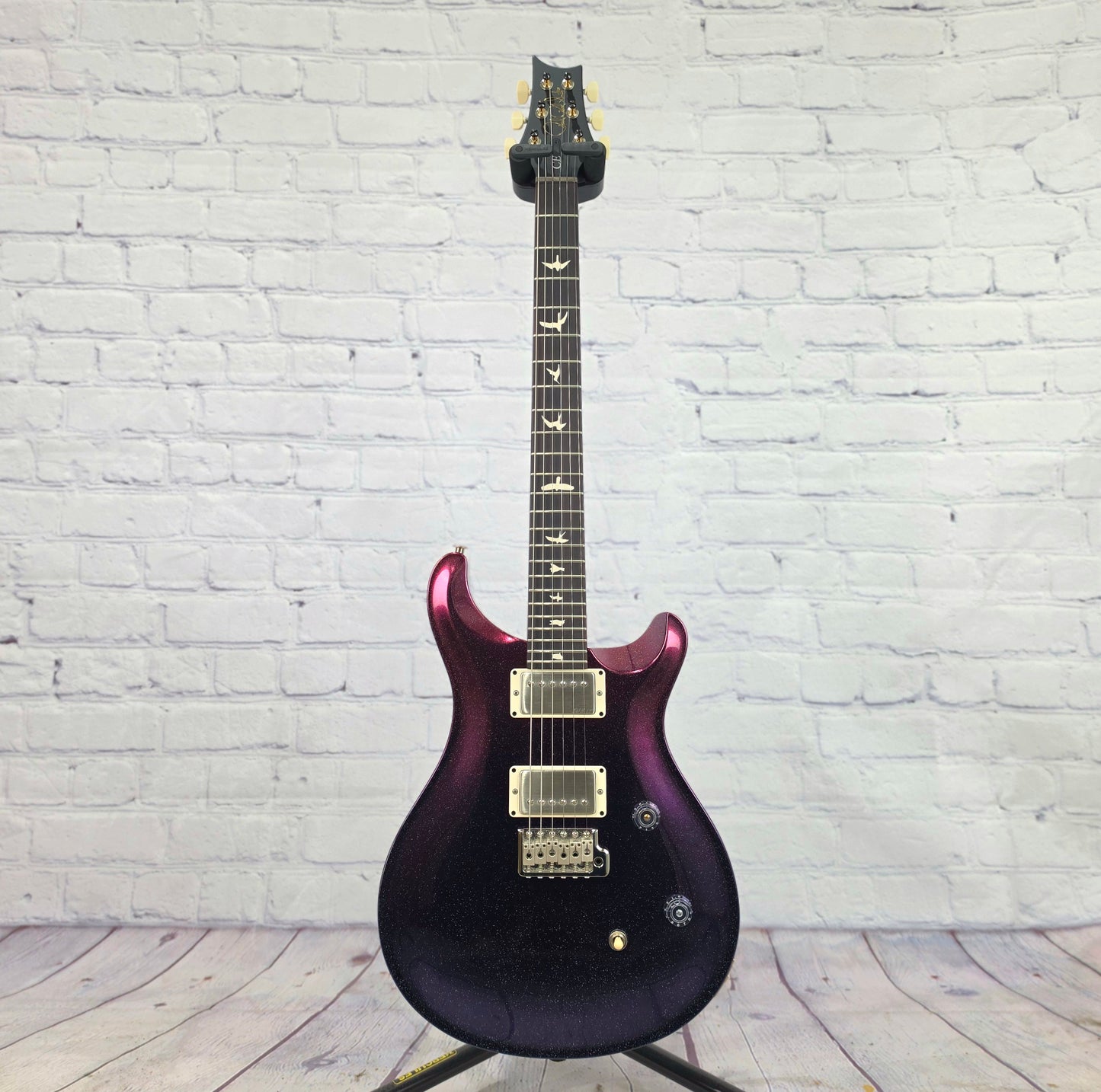 Paul Reed Smith PRS Guitars CE24 6 String Electric Guitar Fuscia to Blueberry Fade Holoflake