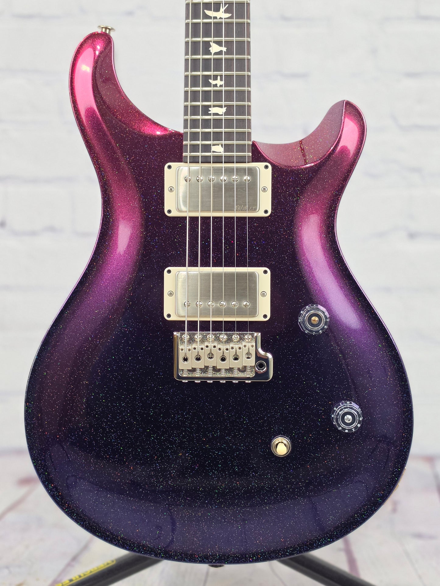 Paul Reed Smith PRS Guitars CE24 6 String Electric Guitar Fuscia to Blueberry Fade Holoflake