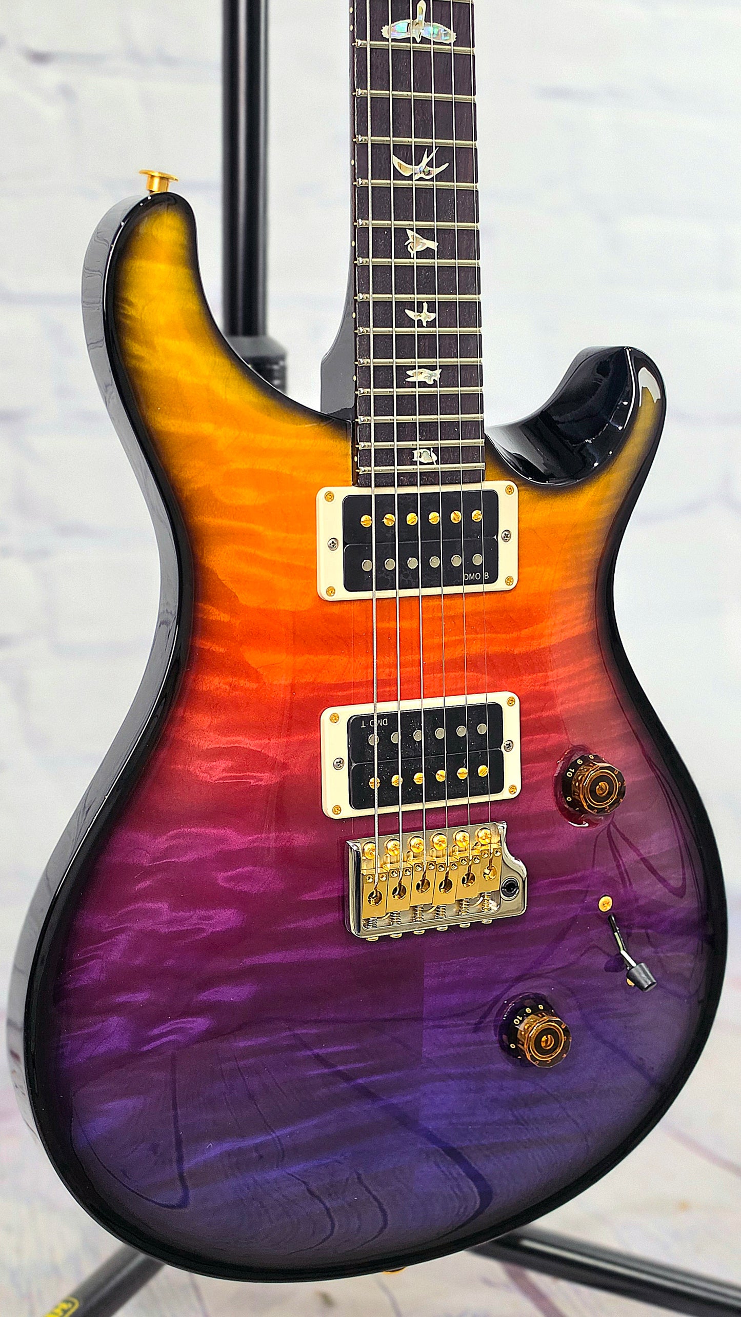 Paul Reed Smith PRS Guitars Custom 24 Core 10 Top 6 String Electric Guitar Multi-Color Fade Smokeburst Sprayer's Choice