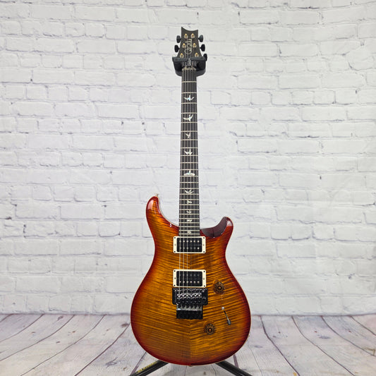 Paul Reed Smith PRS Guitars Custom 24 Floyd 10 Top 6 String Electric Guitar Dark Cherry Sunburst