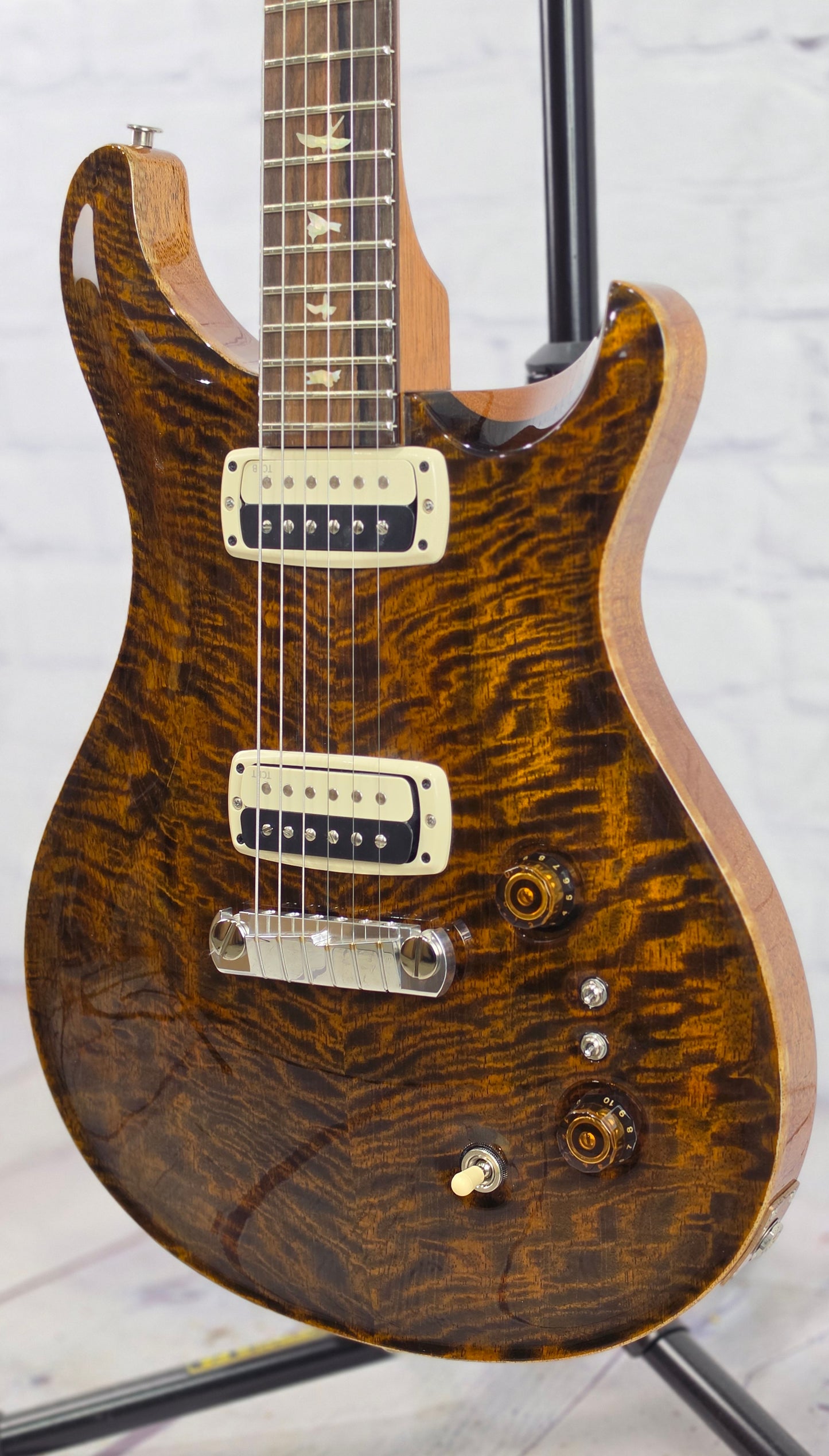 Paul Reed Smith PRS Guitars Paul's Guitar Mango Top Limited Edition 6 String Electric Guitar Tiger Eye