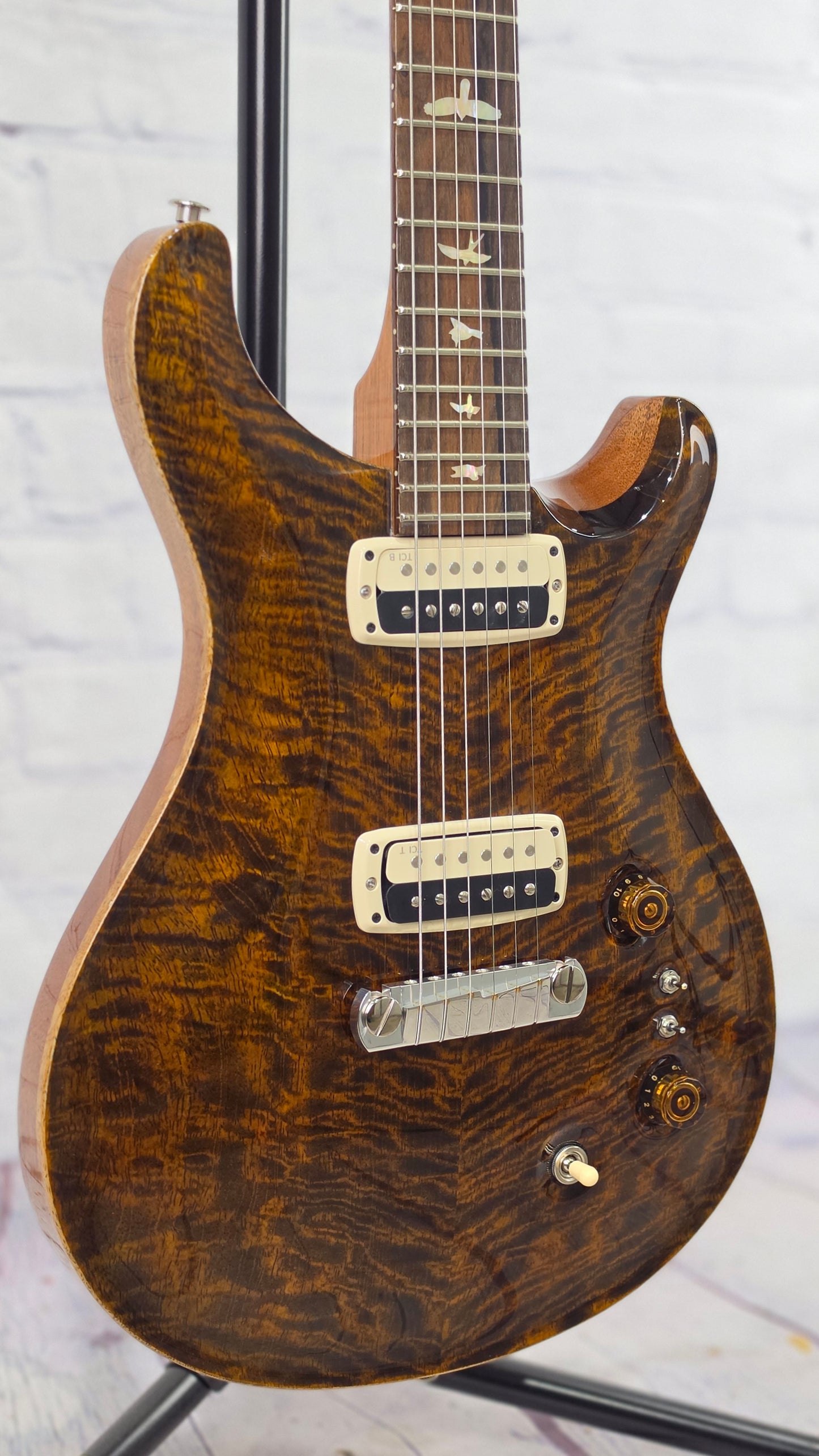 Paul Reed Smith PRS Guitars Paul's Guitar Mango Top Limited Edition 6 String Electric Guitar Tiger Eye